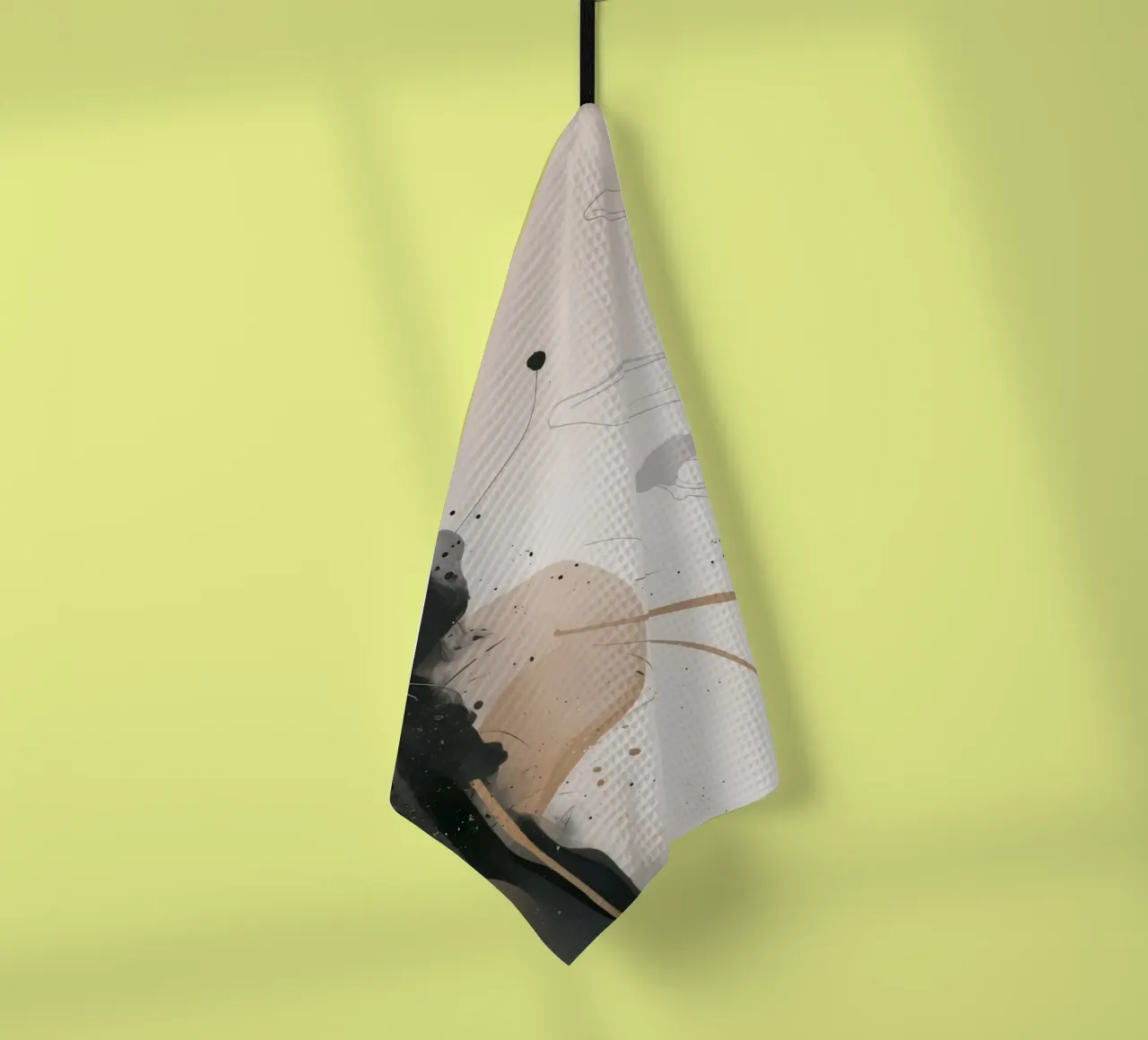 Whispering Reed Mirage tea towel by Dream Spectrum