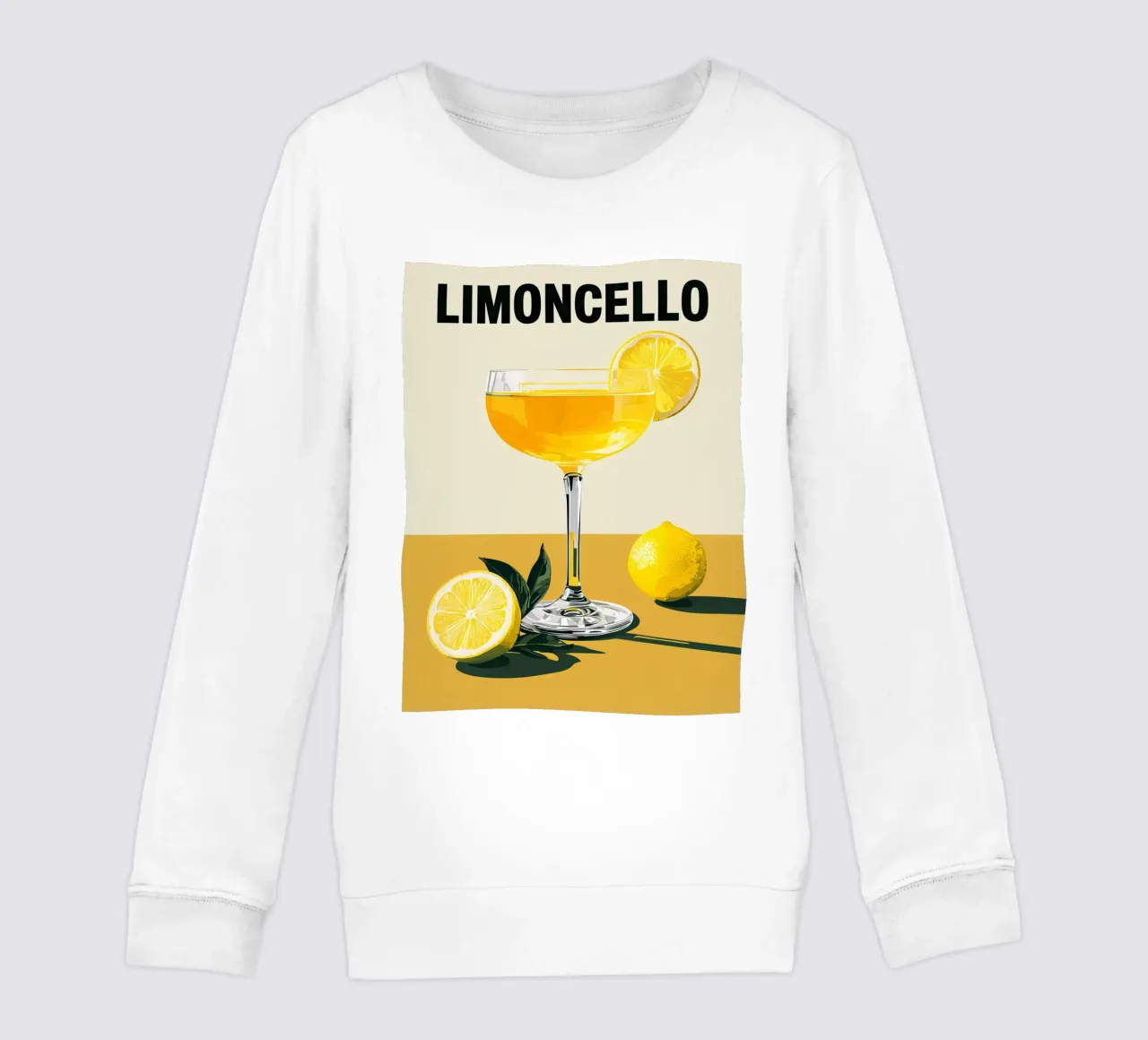 limoncello drink kids sweatshirt by 🥝 KIWI STORE
