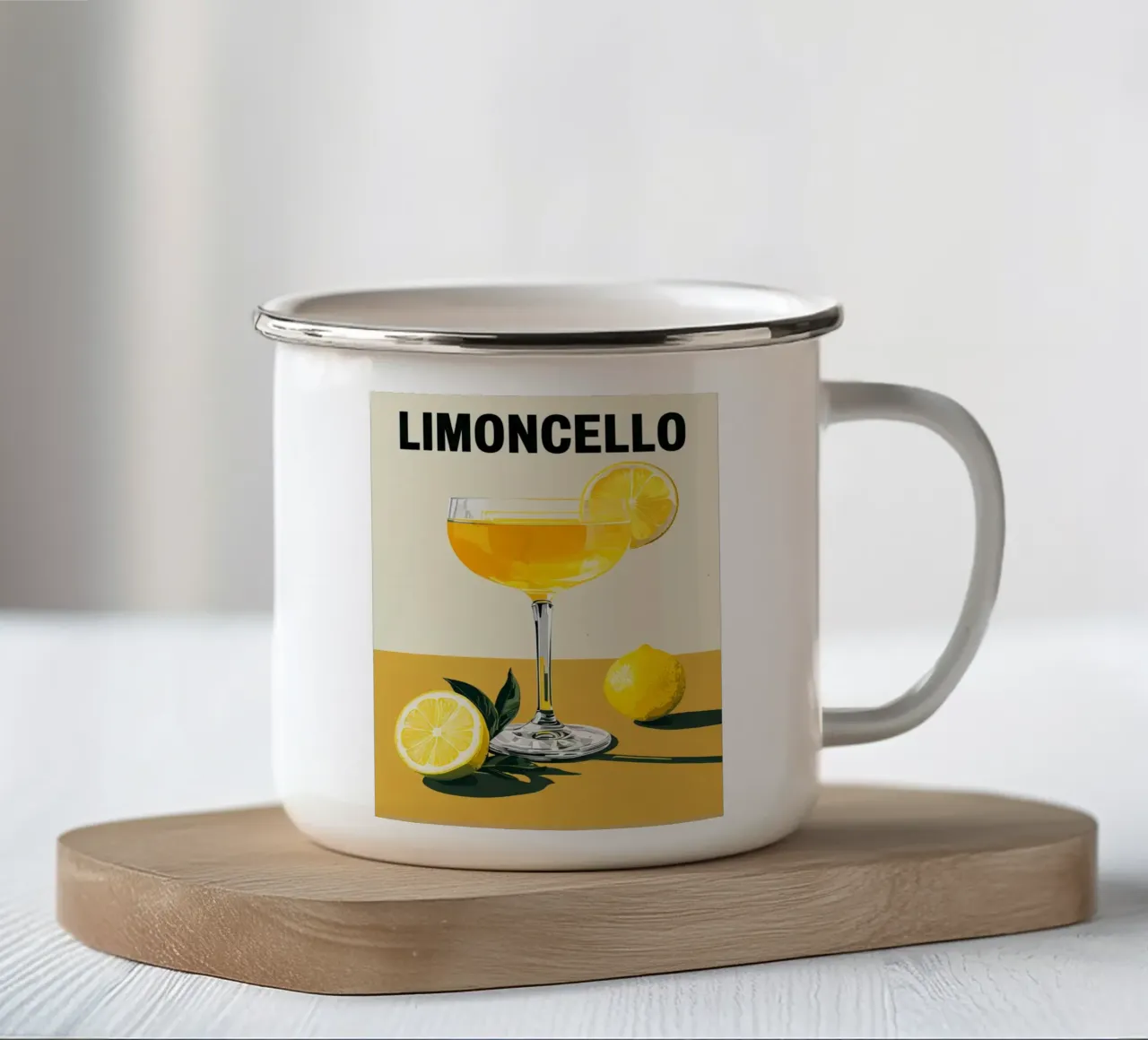 limoncello drink tazza in smalto da 🥝 KIWI STORE