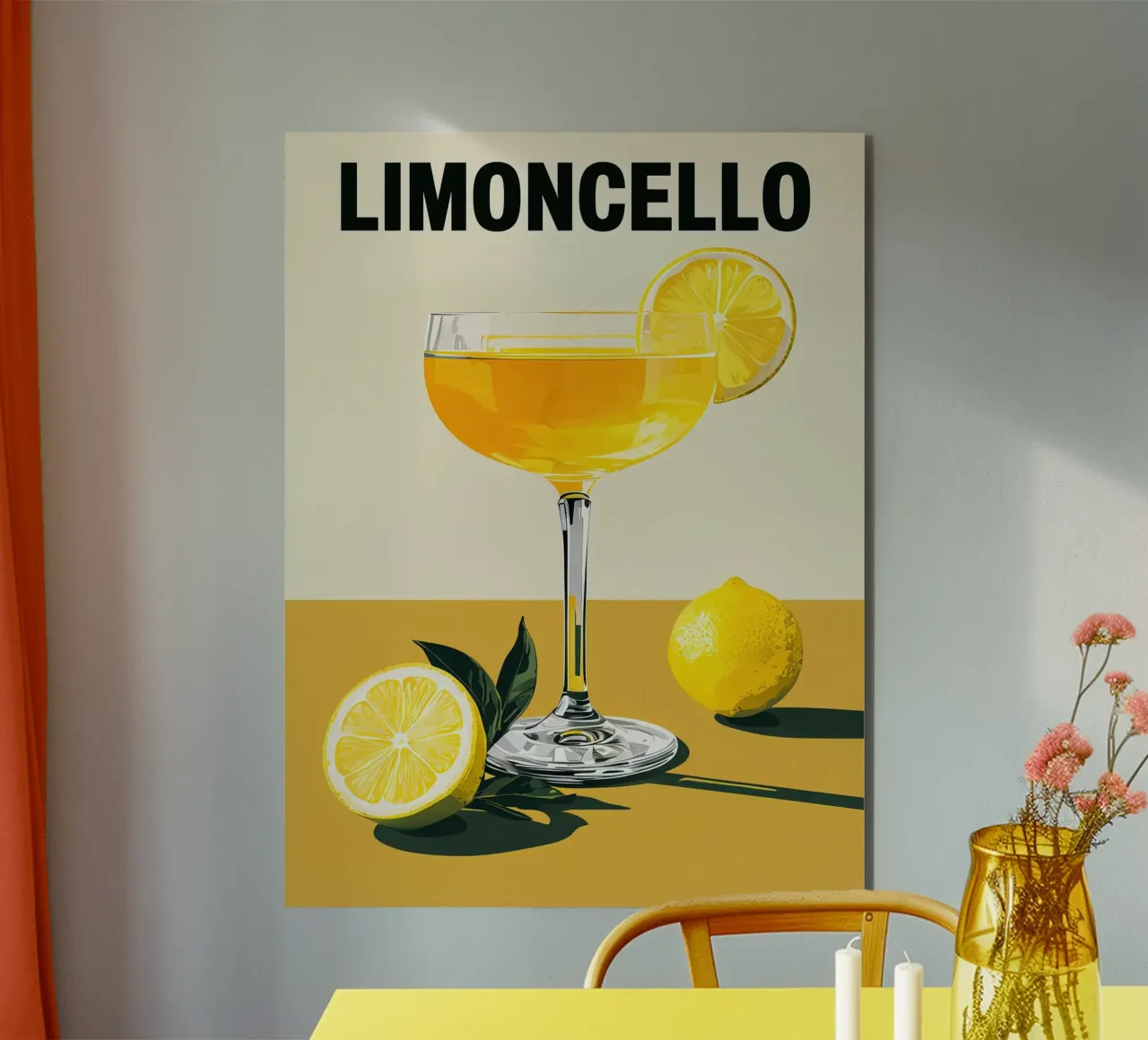 limoncello drink alluminio dibond da 🥝 KIWI STORE