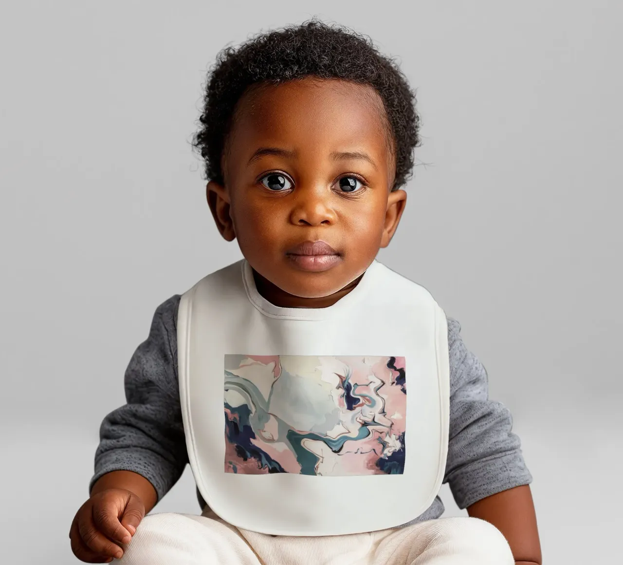 Celestial River Flow Babylätzchen von Dream Spectrum