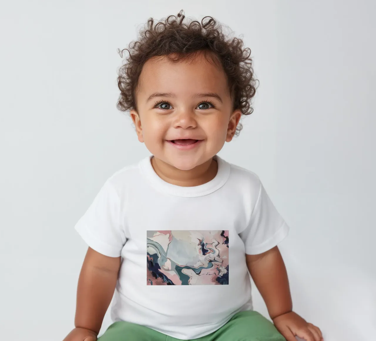 Celestial River Flow Baby T-Shirt von Dream Spectrum