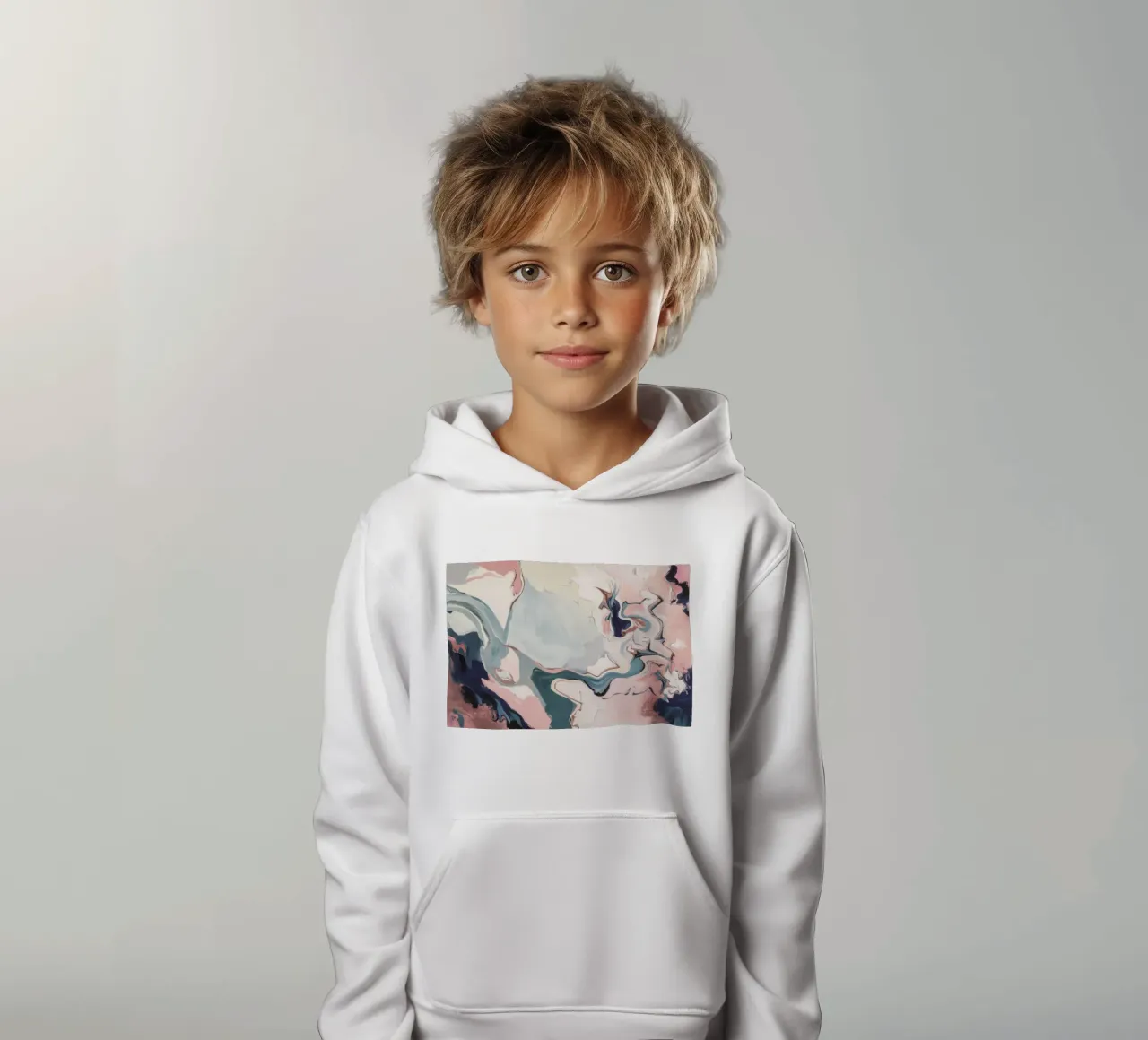 Celestial River Flow kinder hoodie van Dream Spectrum