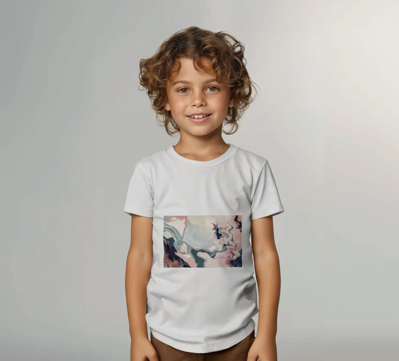Flusso del fiume celeste t-shirt bambini da Dream Spectrum