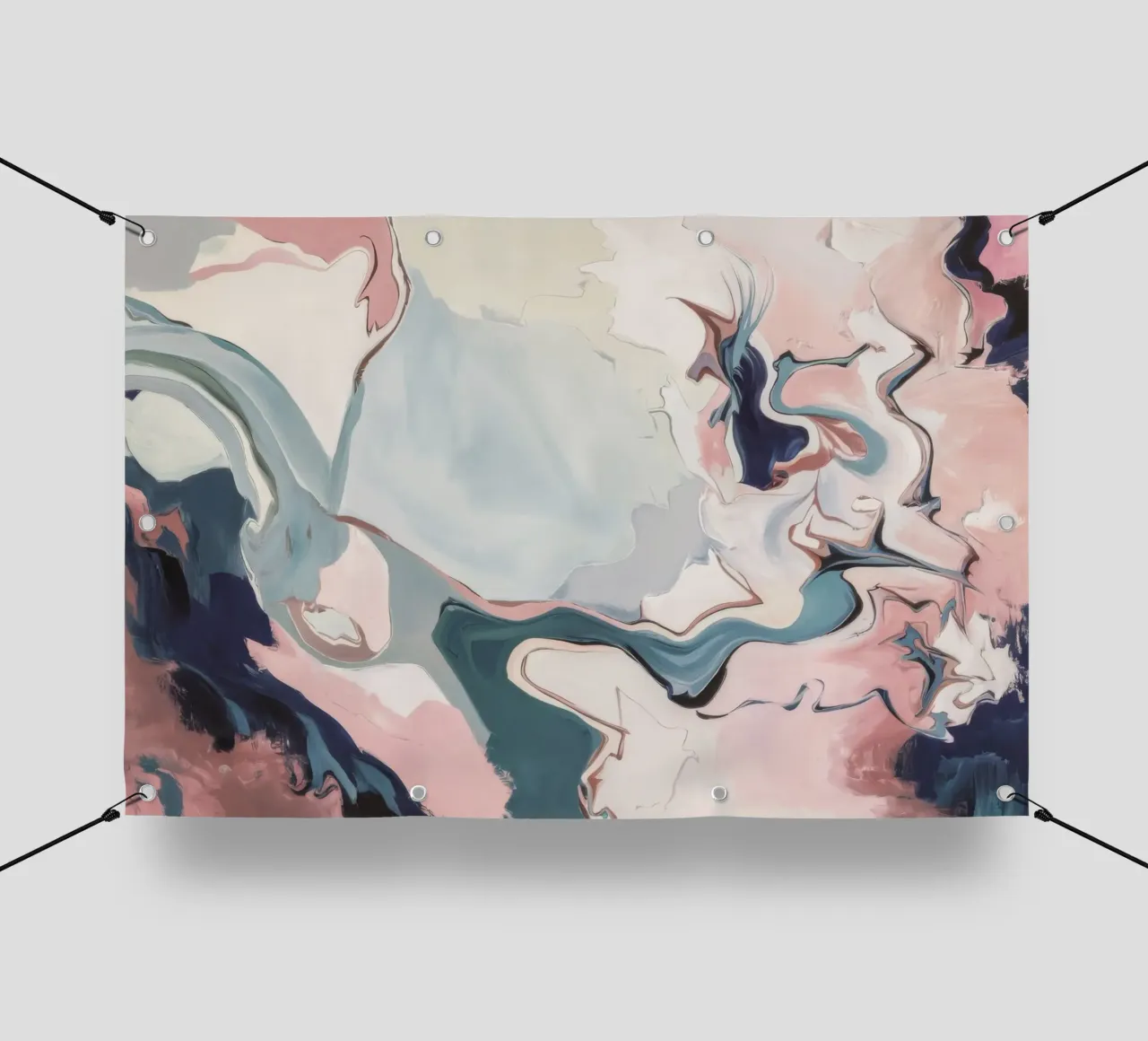 Flusso del fiume celeste telo in pvc da Dream Spectrum