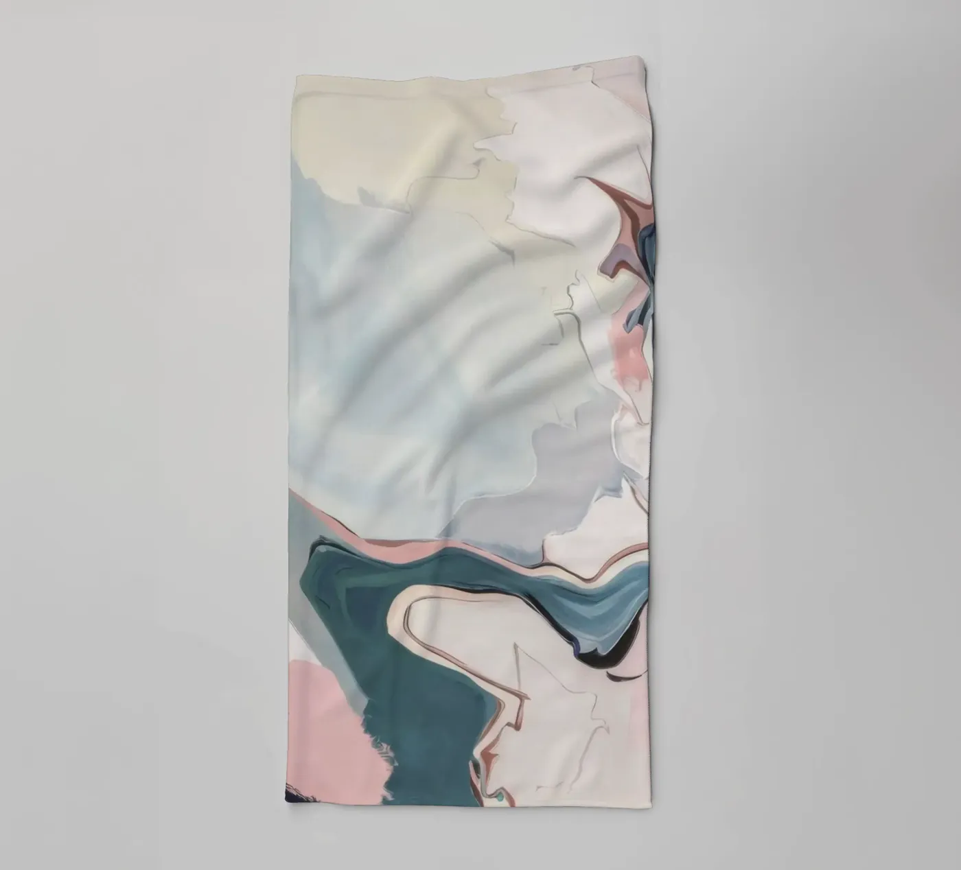 Celestial River Flow towel by Dream Spectrum
