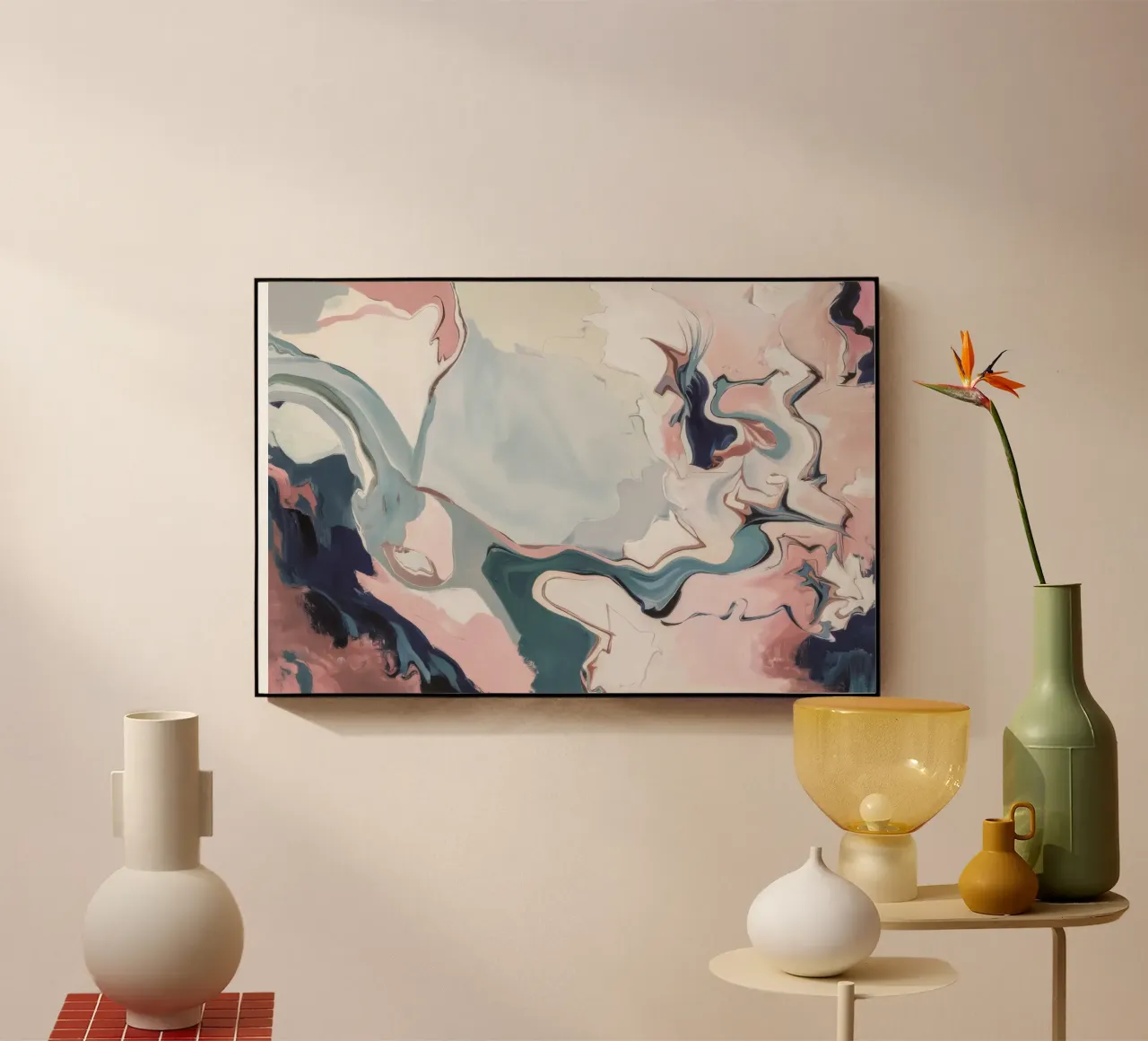 Celestial River Flow acrylic glass by Dream Spectrum