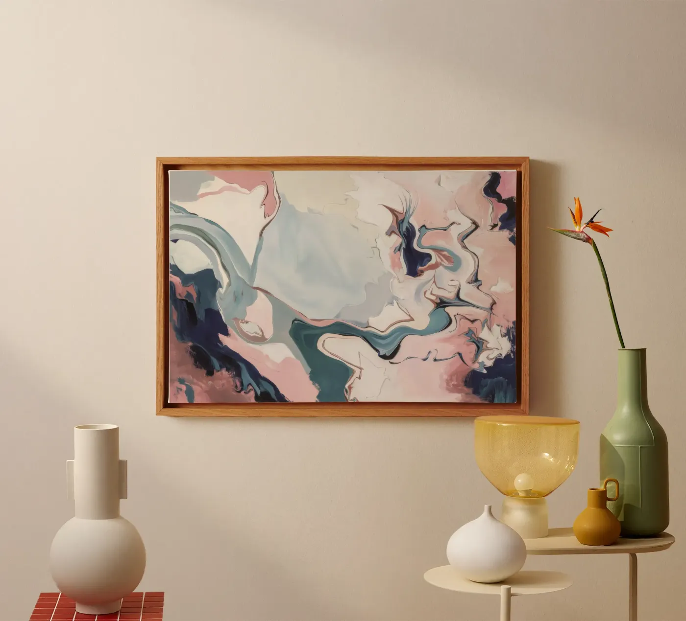 Celestial River Flow canvas by Dream Spectrum