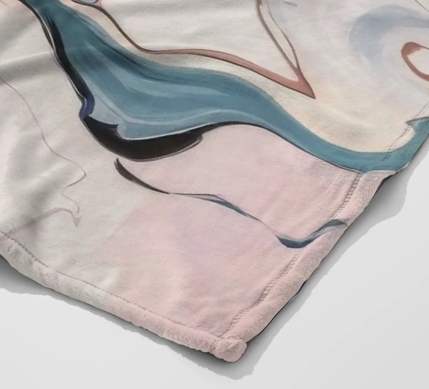 Celestial River Flow fleece blanket by Dream Spectrum