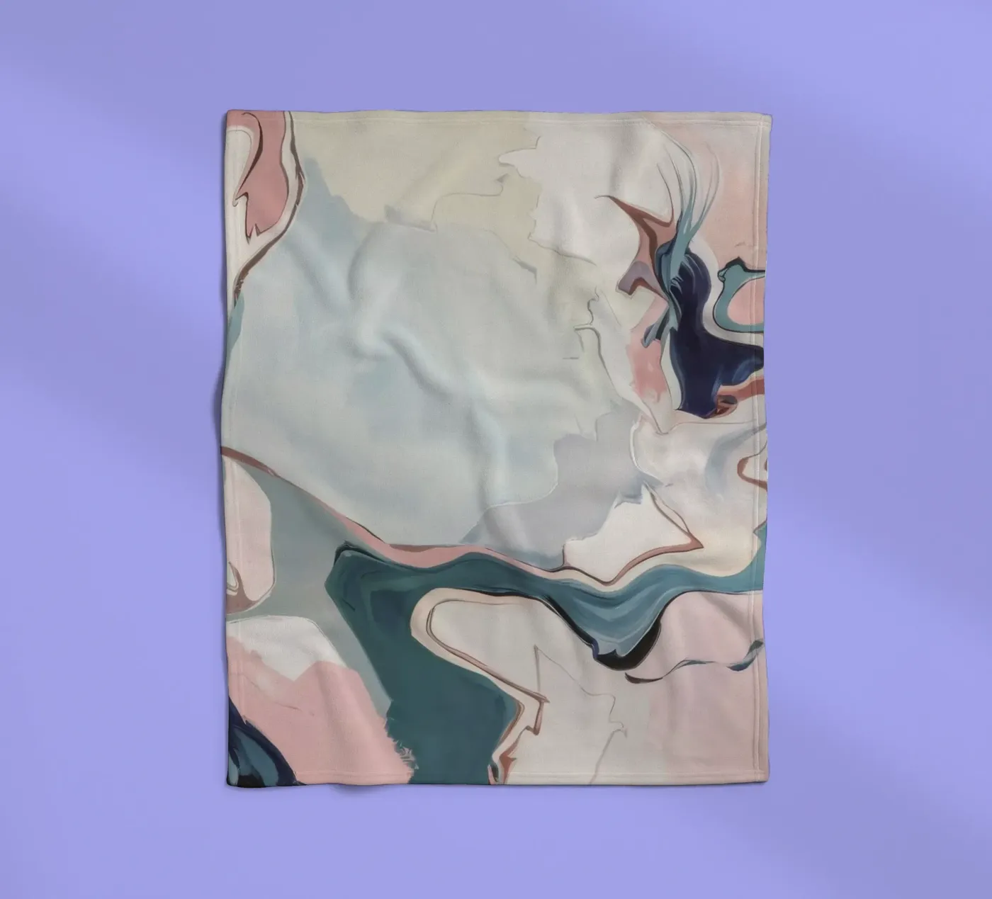 Celestial River Flow fleece blanket by Dream Spectrum