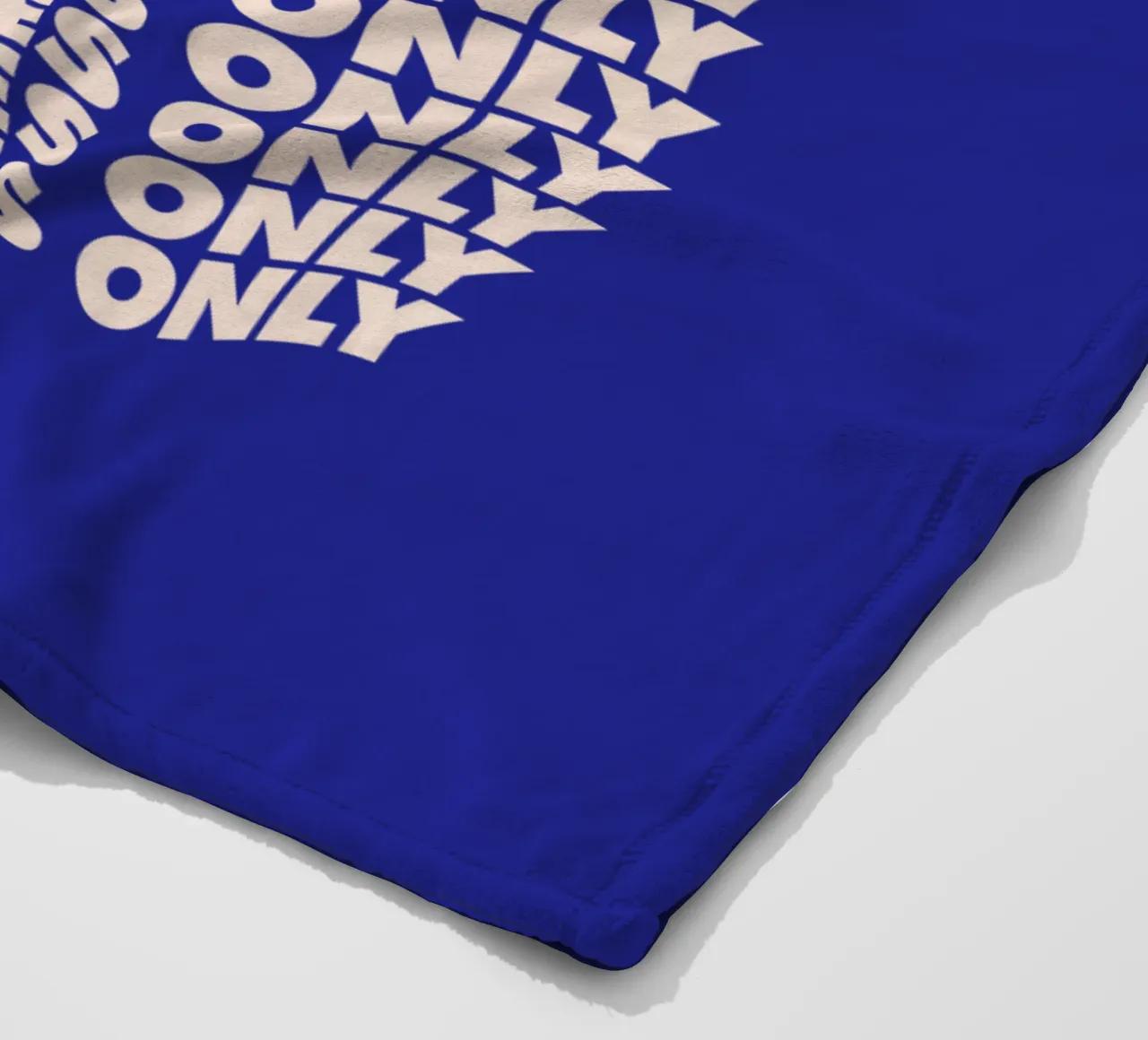 Good Vibes Only Typography Design fleece blanket by THE MOTIVATED TYPE