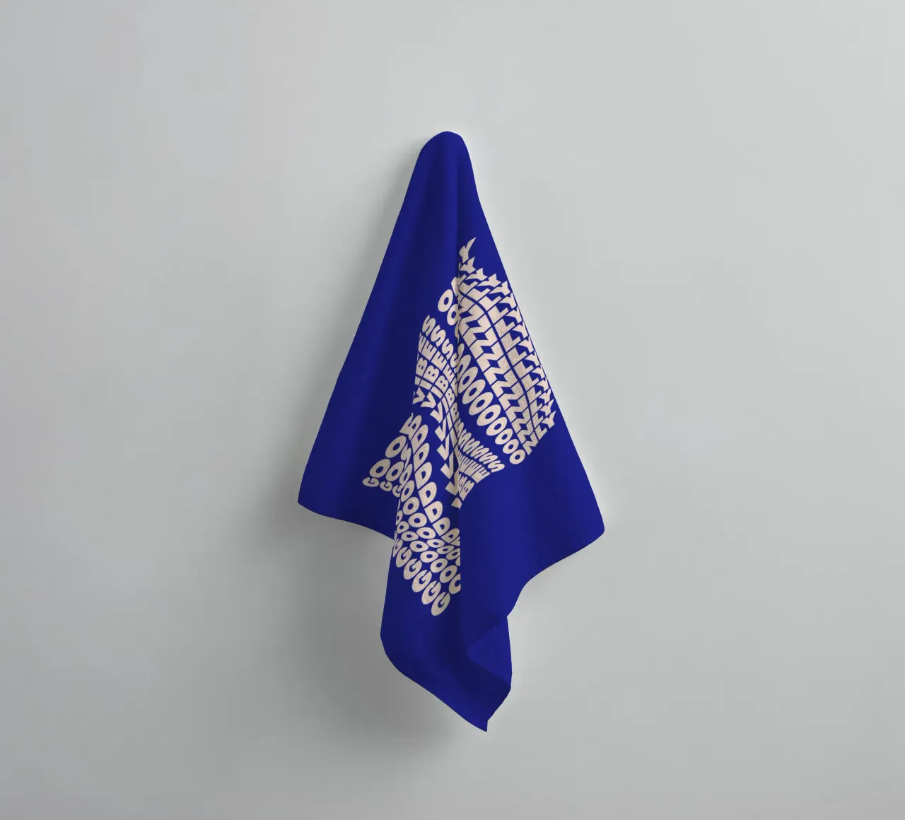 Good Vibes Only Design typographique serviette de bain de THE MOTIVATED TYPE