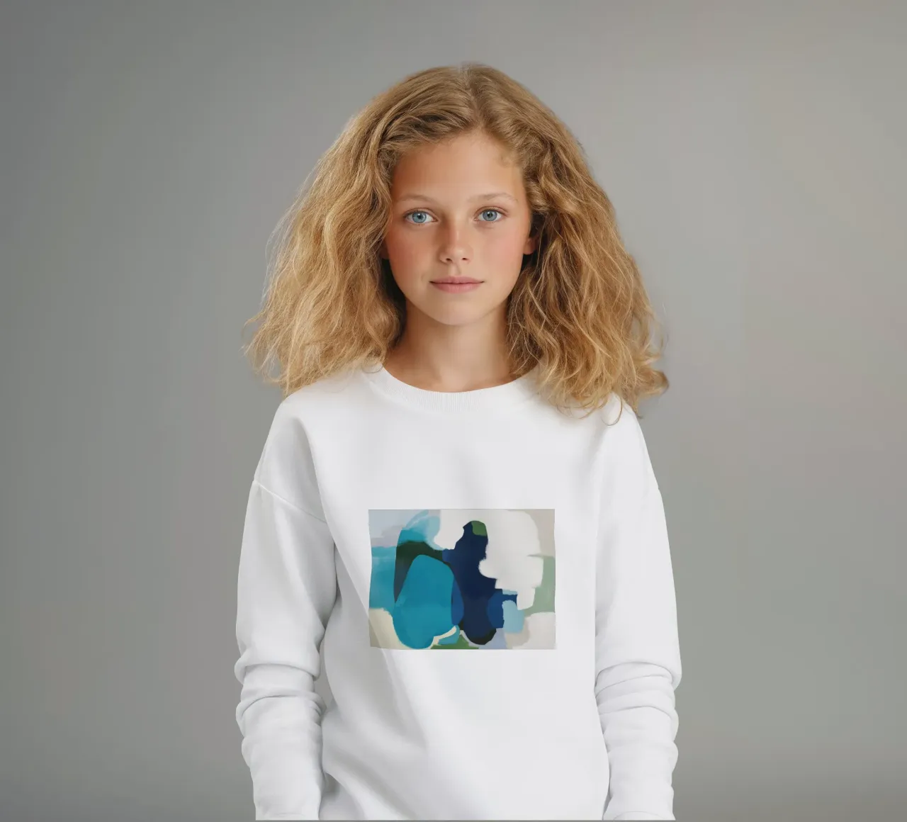 Silhouette dell'anima azzurra felpa bambino da Dream Spectrum