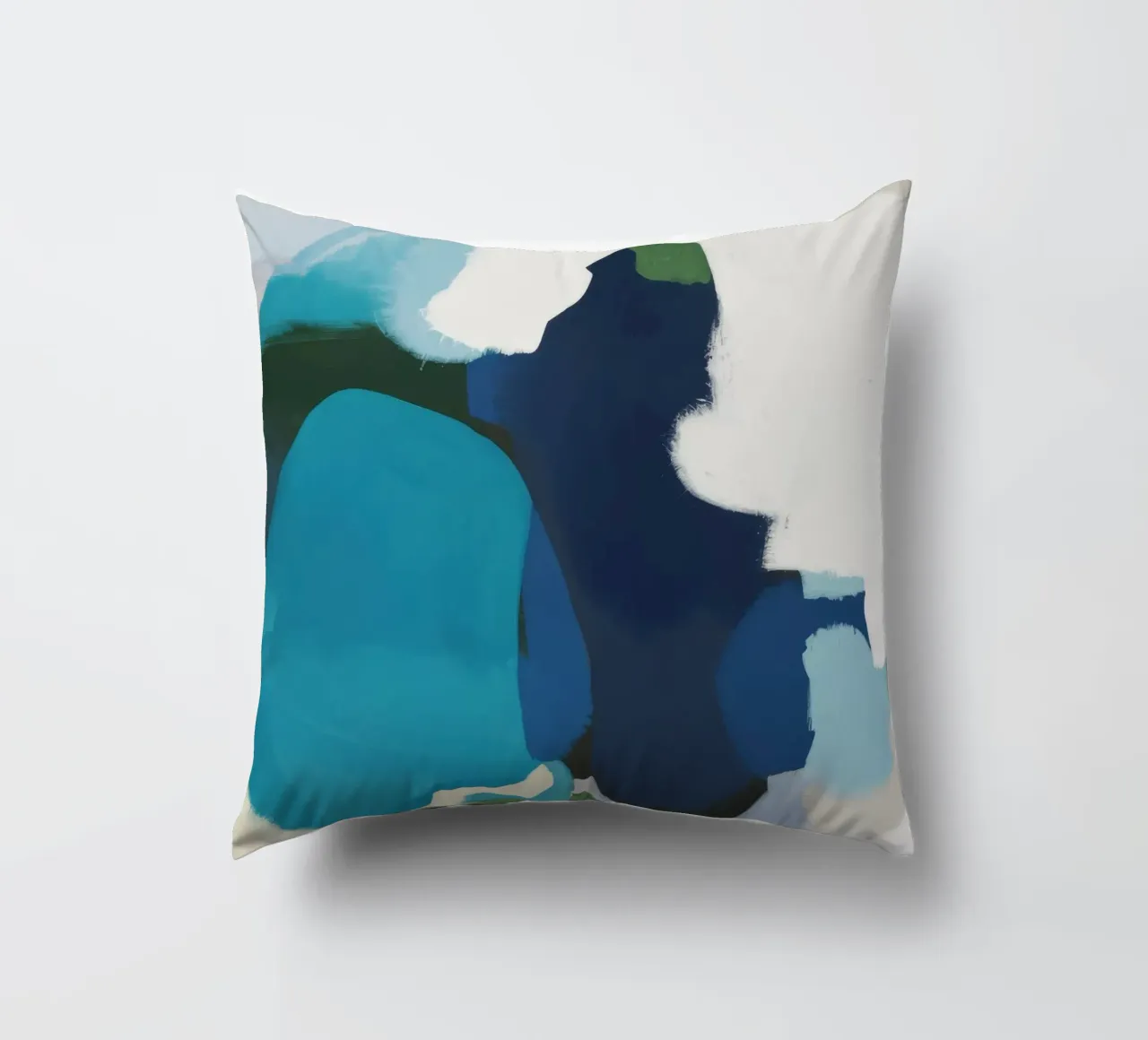 Silhouette dell'anima azzurra cuscino da Dream Spectrum