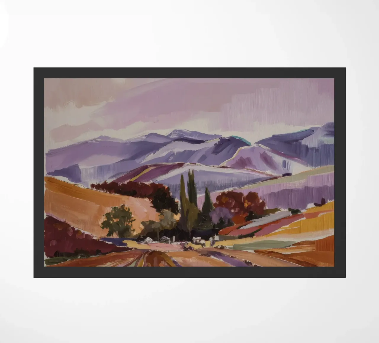 Opulente vue d'automne paillasson de Celestial Harmony