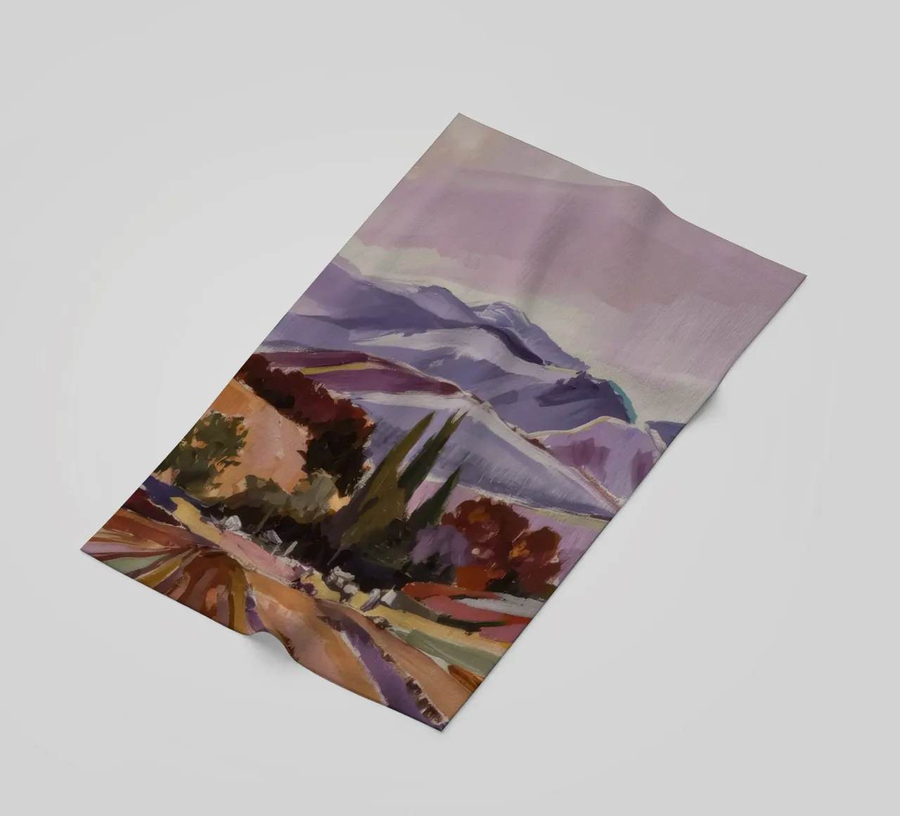 Opulente vue d'automne serviette de plage de Celestial Harmony