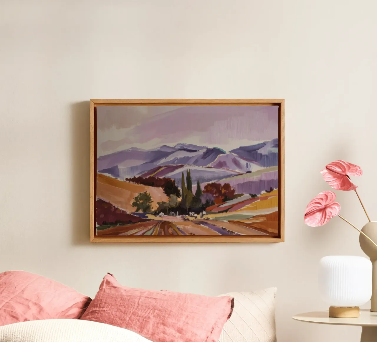 Opulente vue d'automne toile avec Caisse américaine de Celestial Harmony
