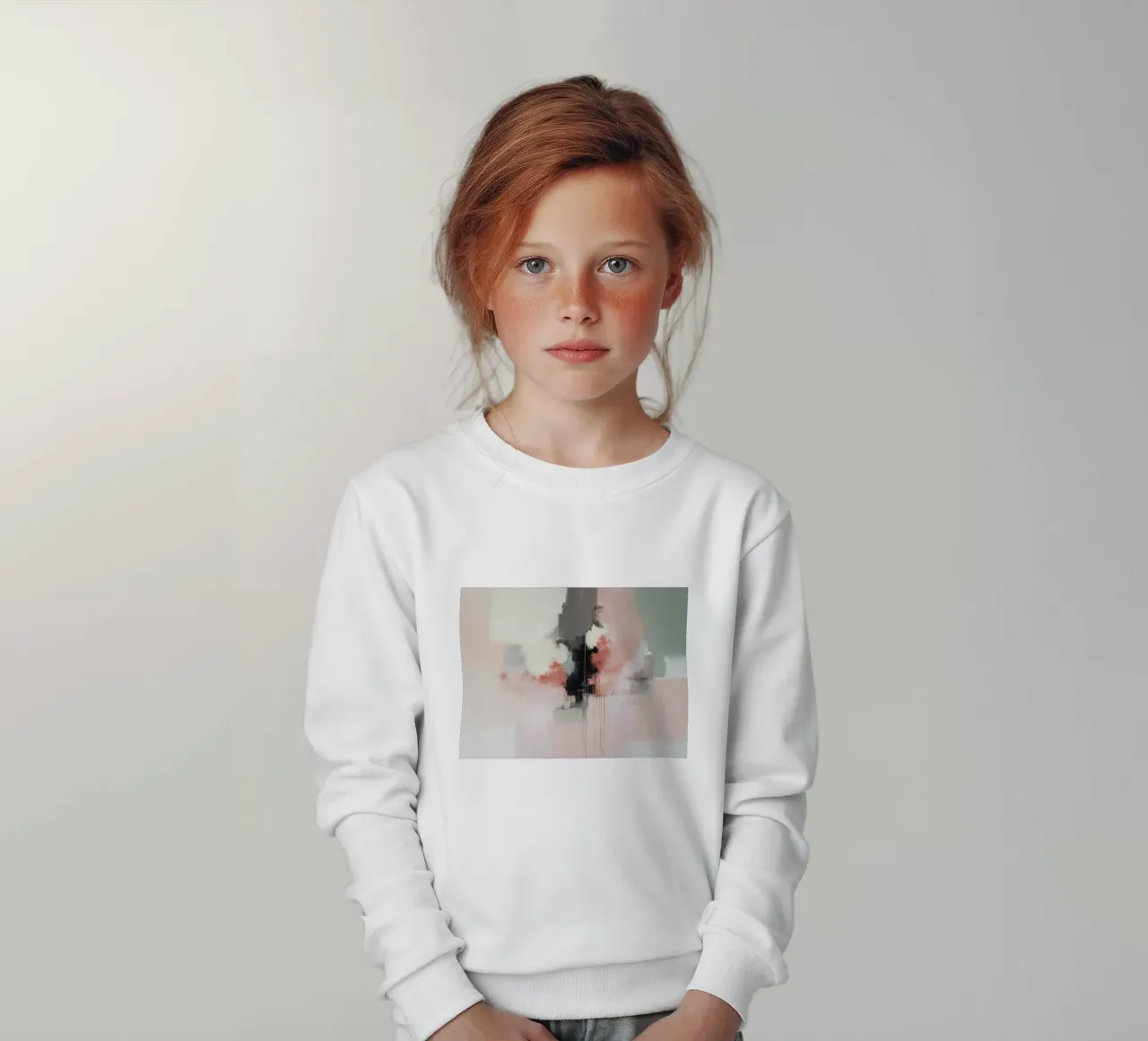 Abbraccio di nuvole rosse felpa bambino da Dream Spectrum