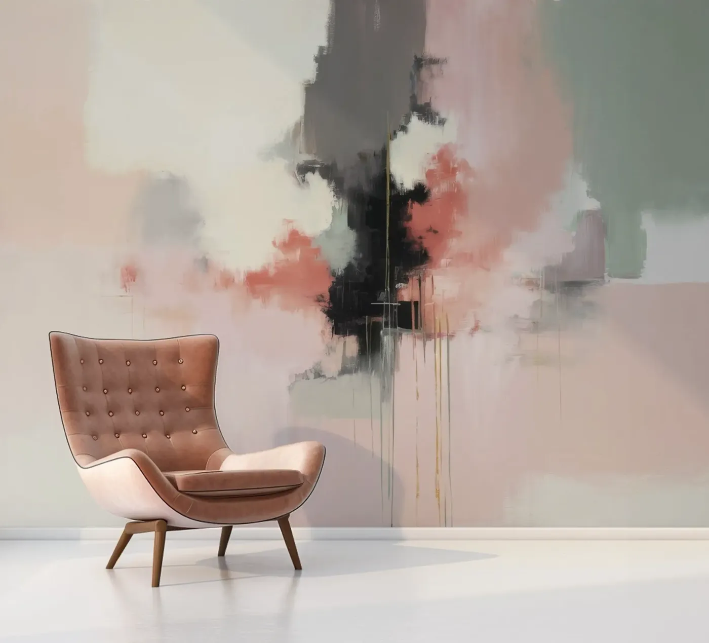 Blozende wolk omhelzen fotobehang van Dream Spectrum