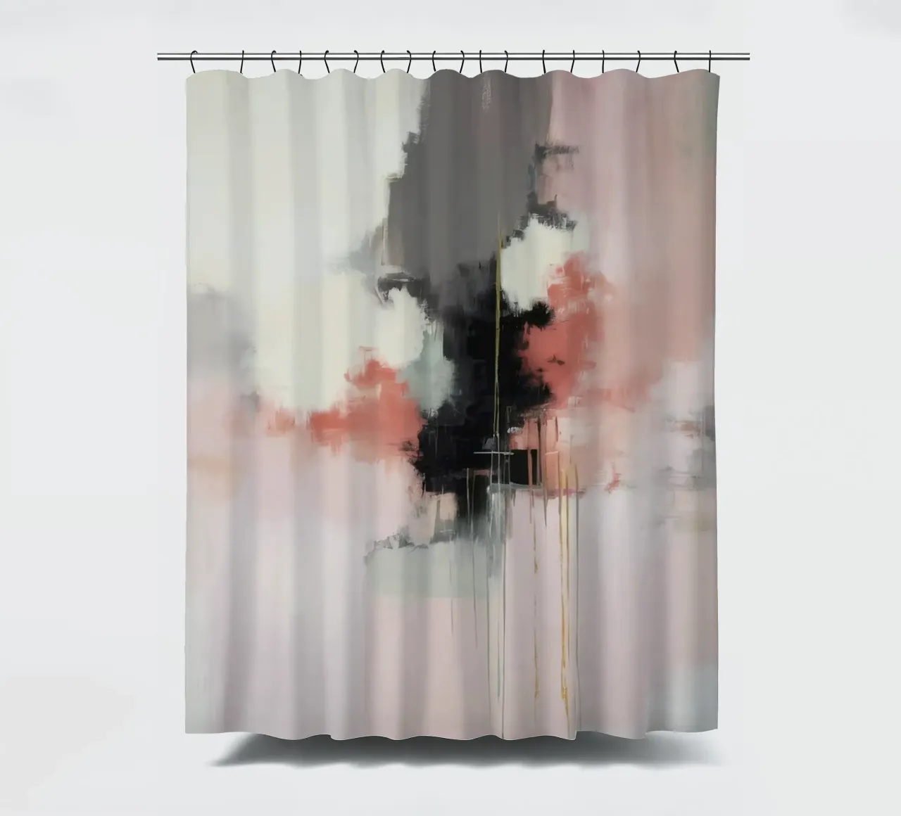 Blushing Cloud Umarmung Duschvorhang von Dream Spectrum