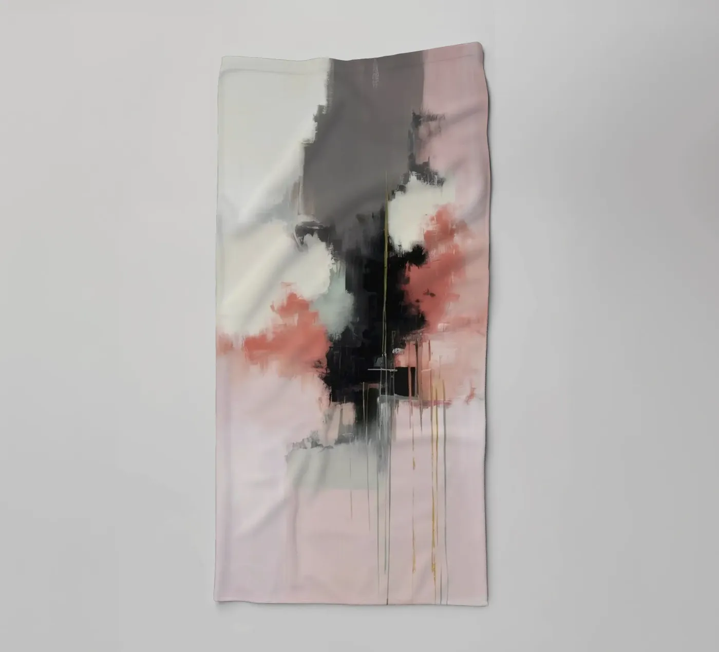 Blushing Cloud Embrace towel by Dream Spectrum