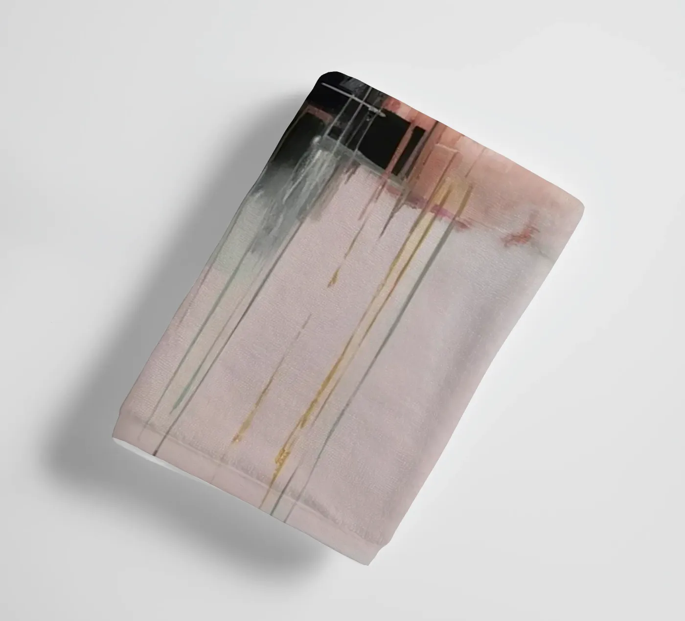 Blushing Cloud Embrace towel by Dream Spectrum