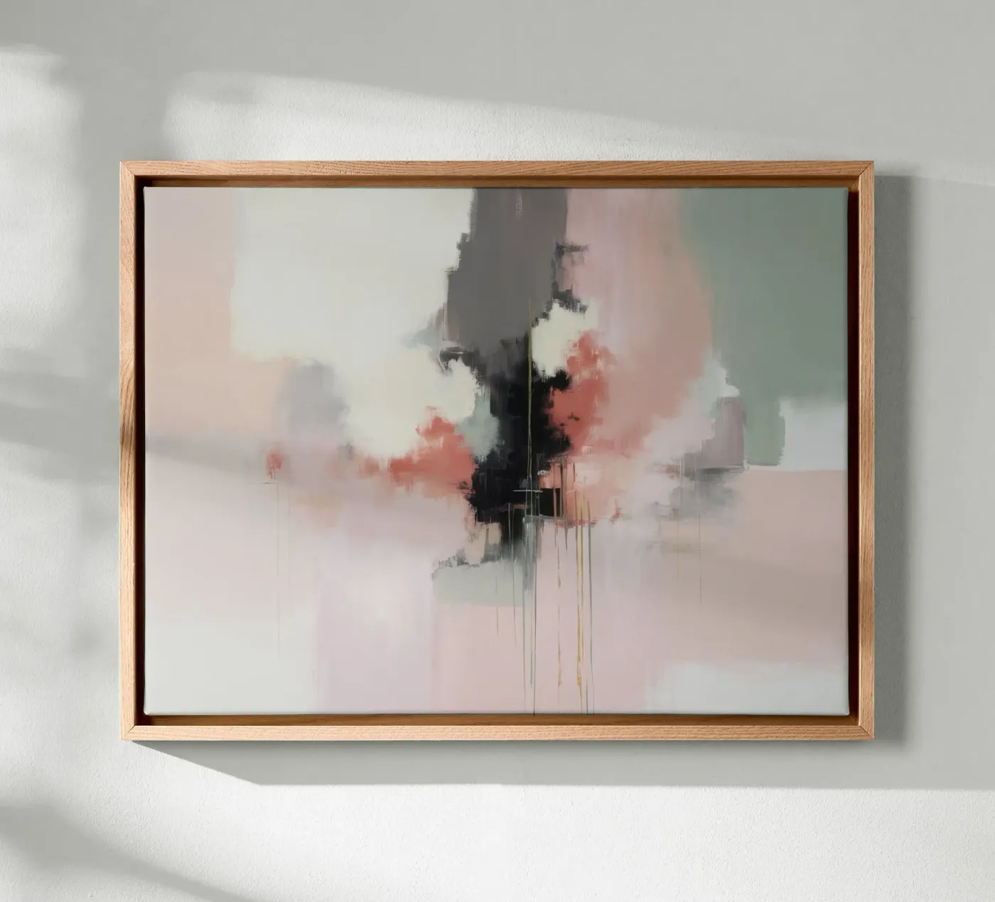 Blushing Cloud Embrace canvas by Dream Spectrum