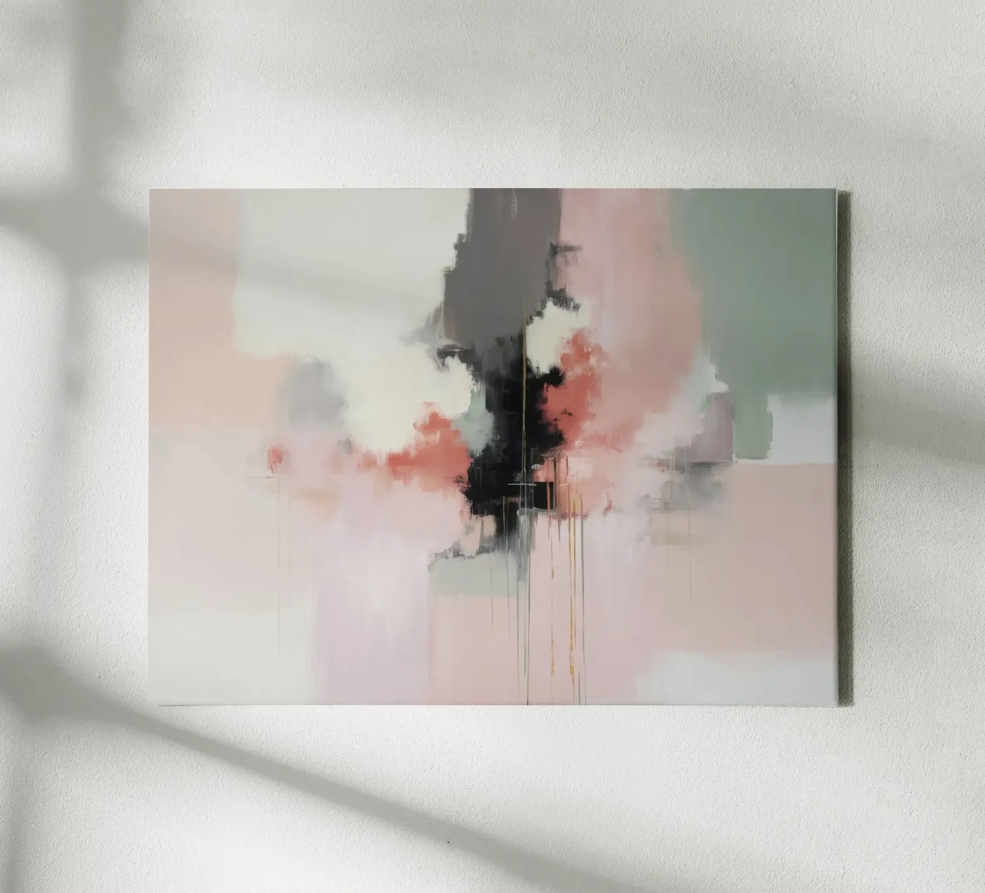 Blushing Cloud Embrace canvas by Dream Spectrum