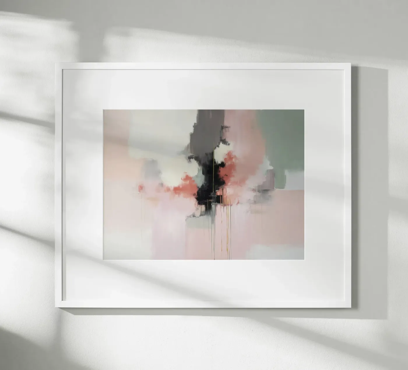 Blushing Cloud Embrace poster by Dream Spectrum