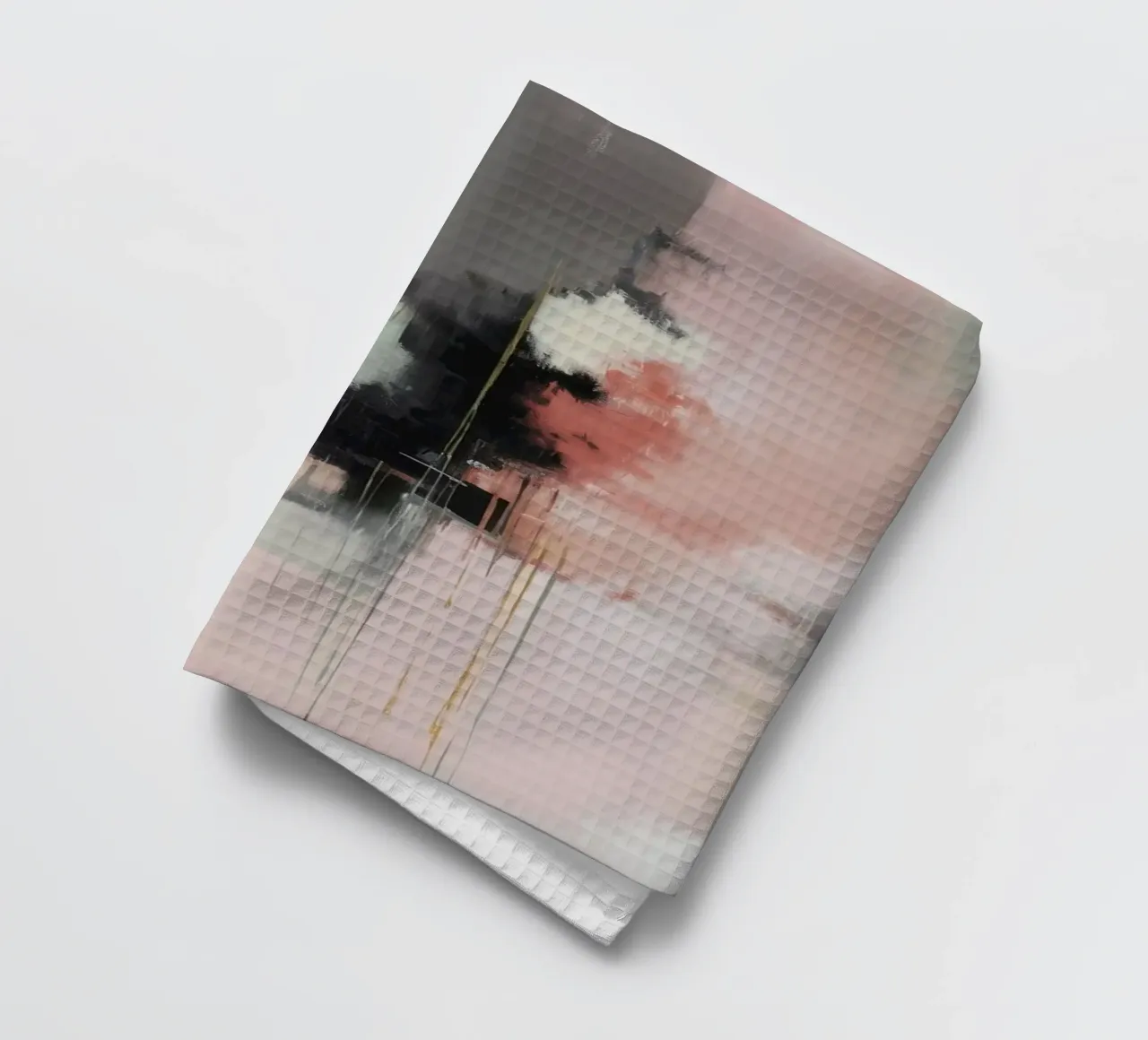 Blushing Cloud Umarmung Geschirrtuch von Dream Spectrum