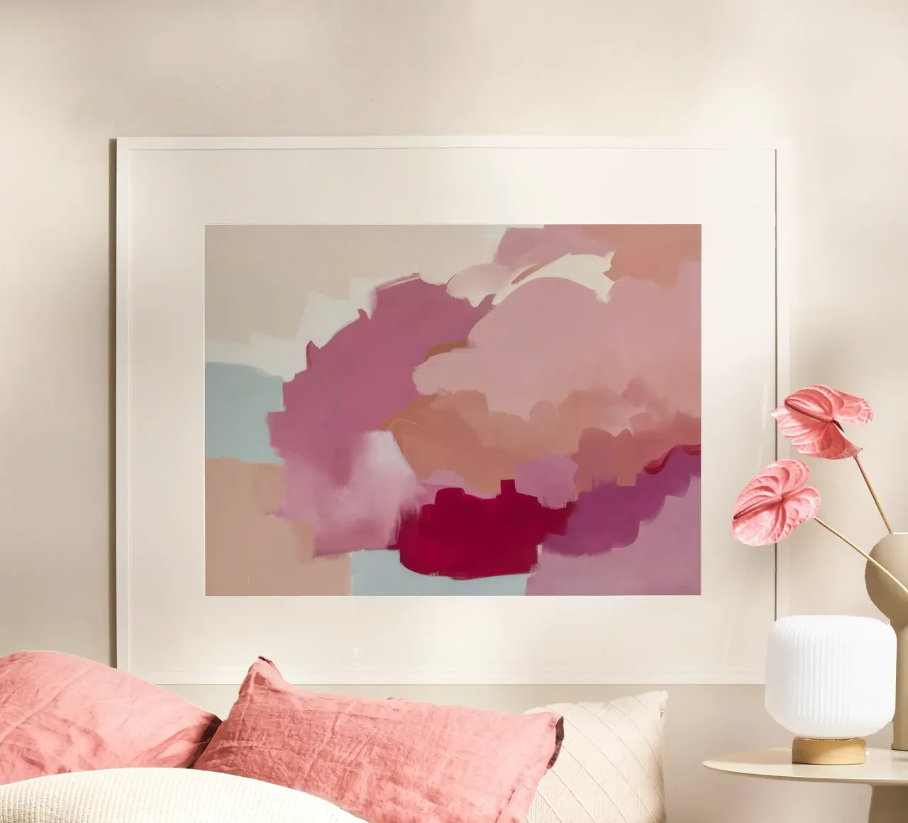 Fioritura dell'aura cremisi poster da Dream Spectrum