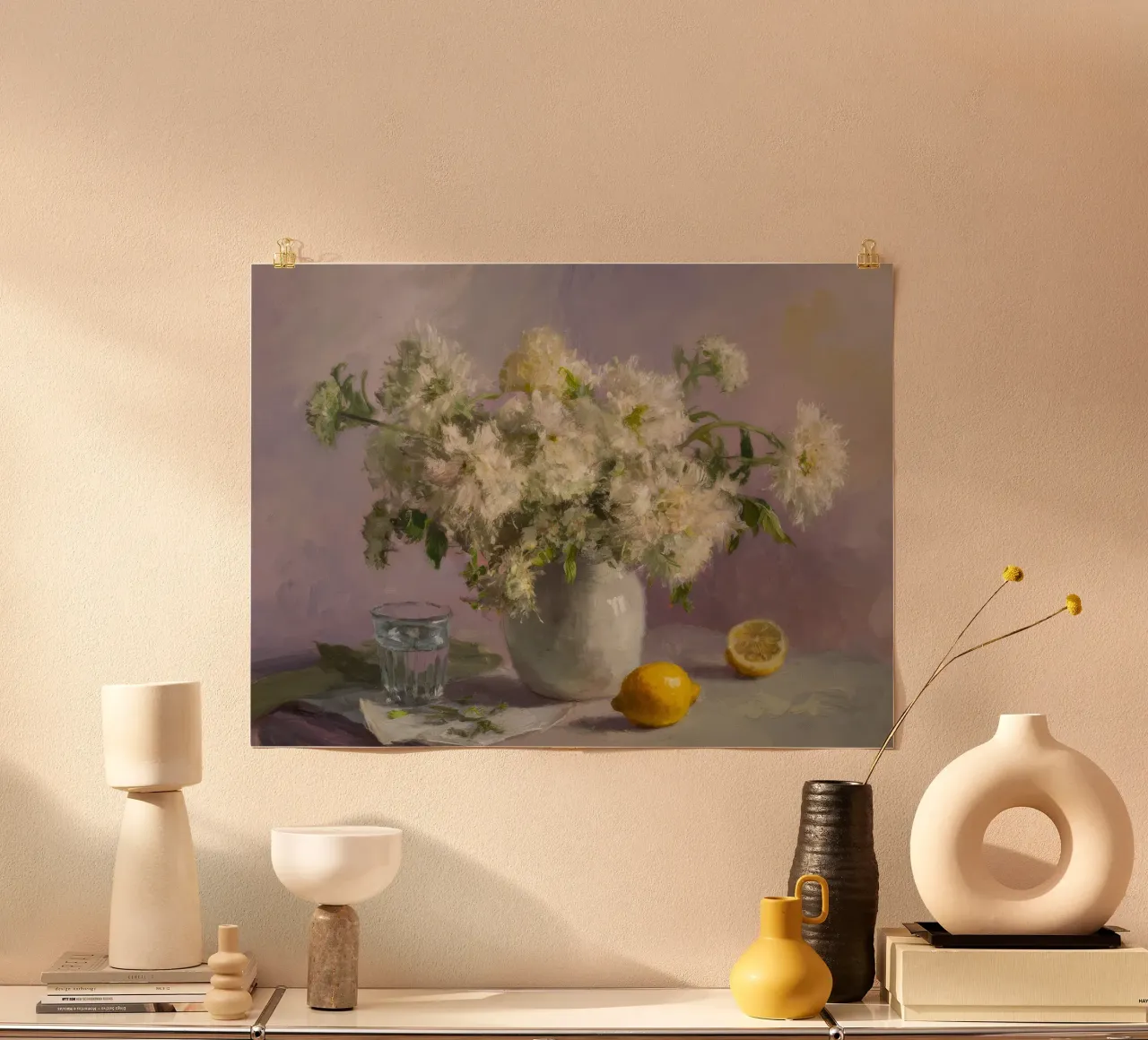 Petalo luminoso di grazia poster da Celestial Harmony