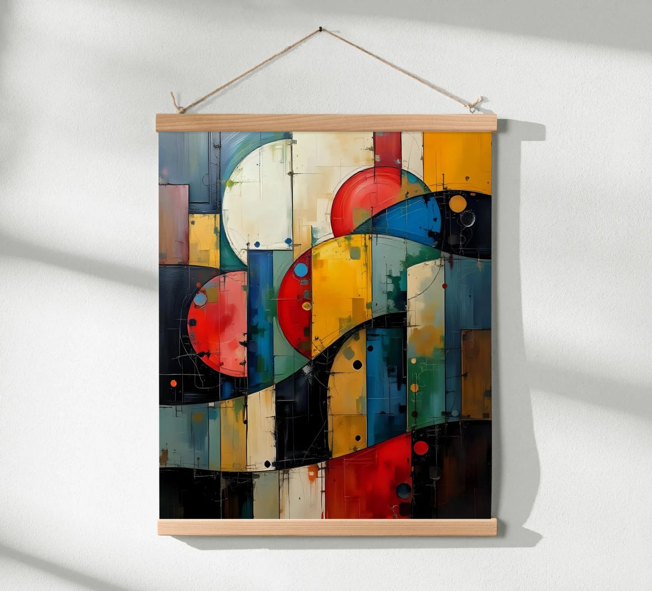 Painting_A_6 poster by Farb- und Blütenzauber by LK