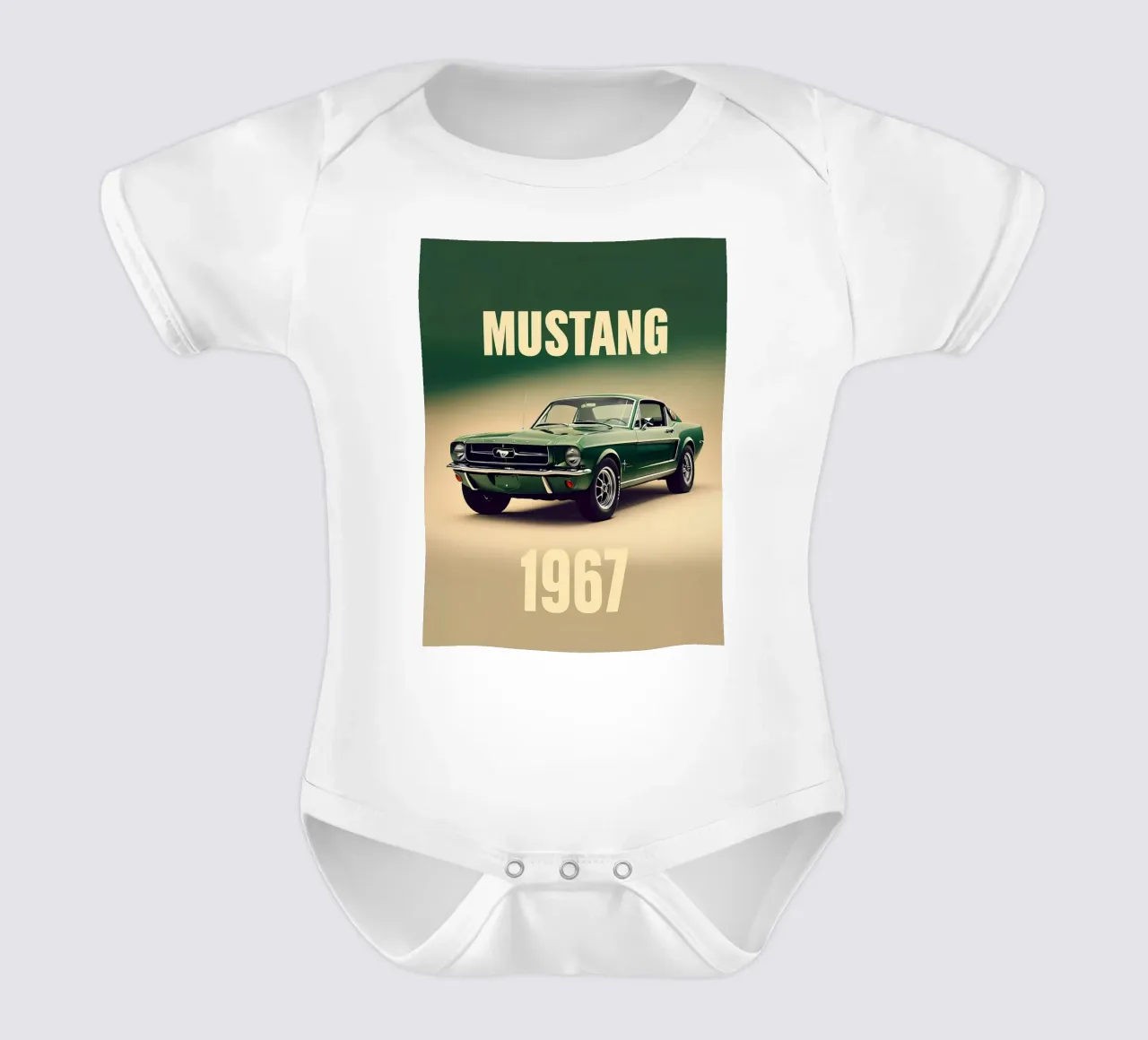 Mustang 1967 body neonato maniche corte da 🎁 ARTVI-SHOP