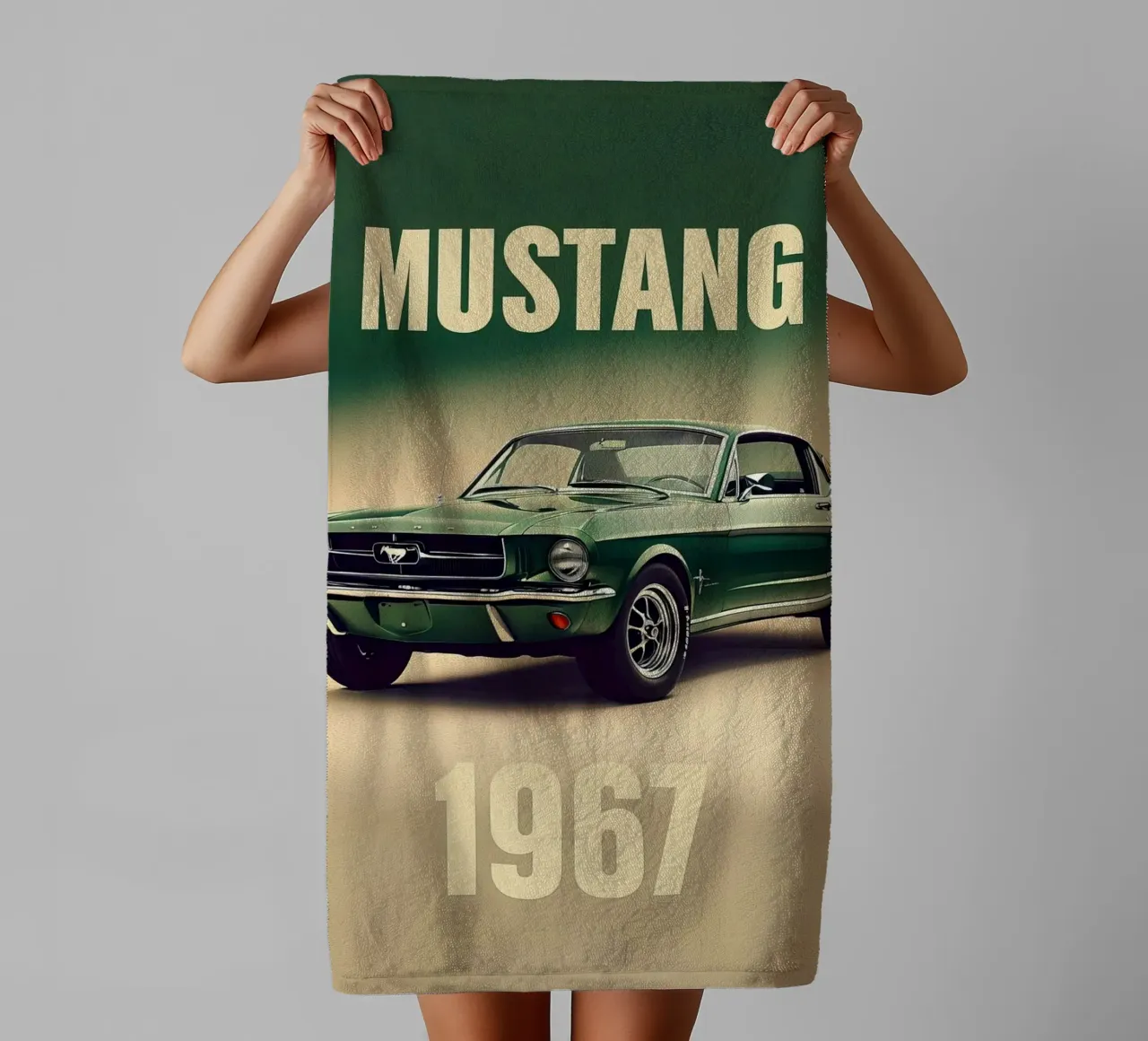 Mustang 1967 asciugamano da bagno da 🎁 ARTVI-SHOP