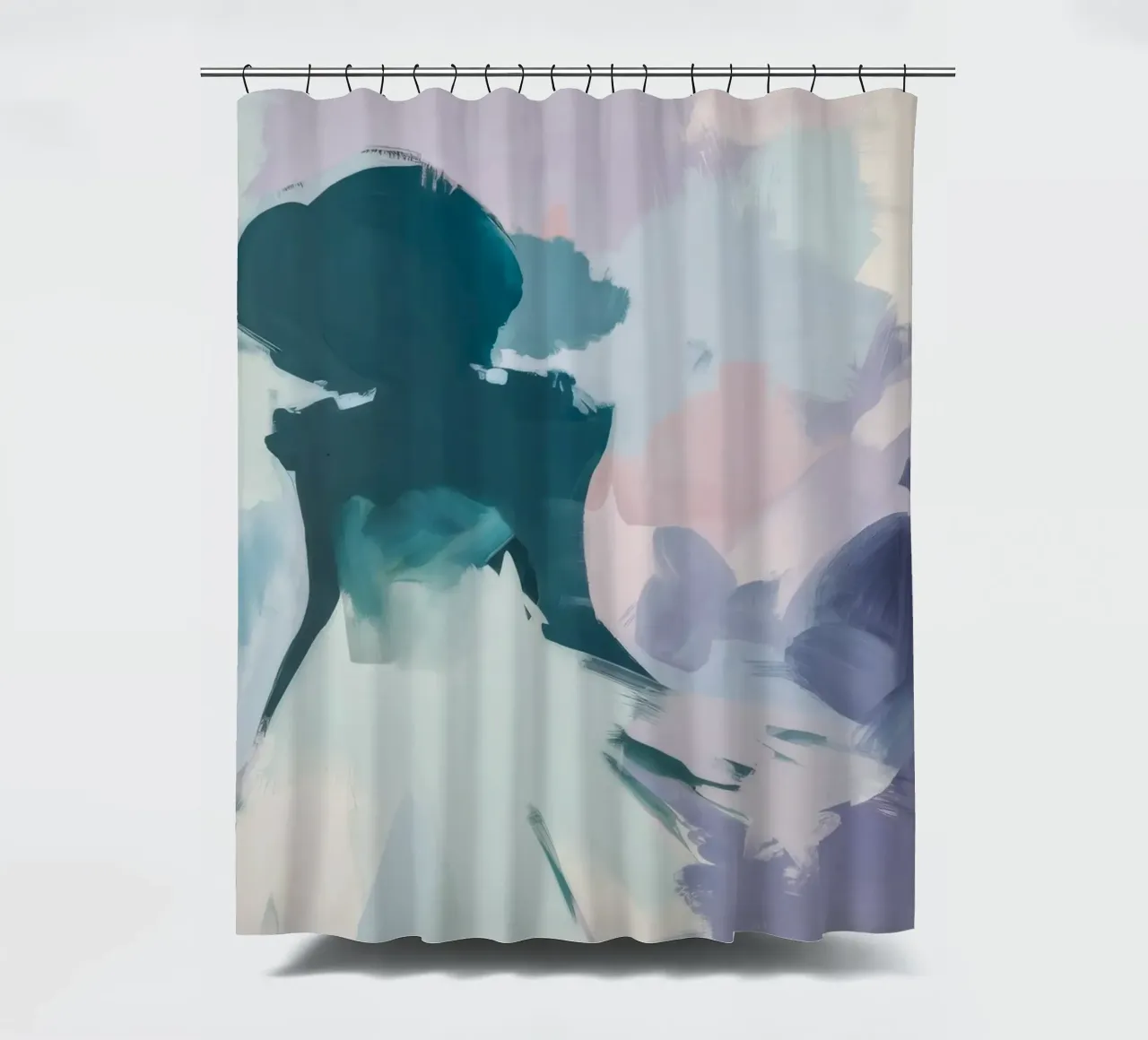 Indigo Haze Bloom tenda da doccia da Dream Spectrum