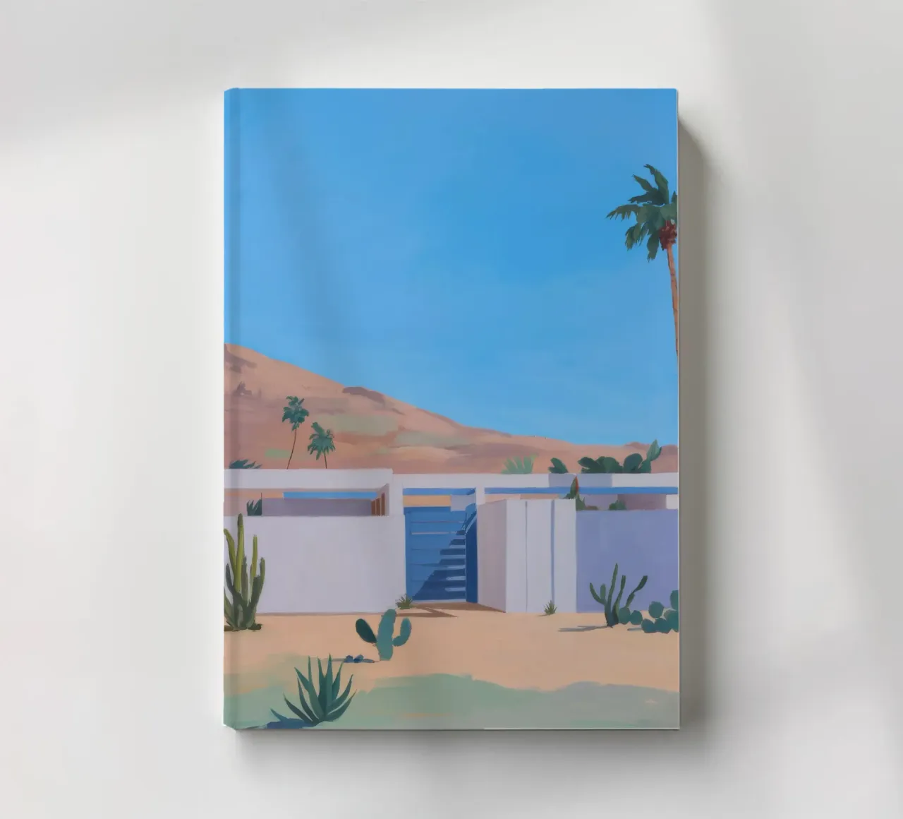 Azure Desert Stillness notebook by Infinite Chroma