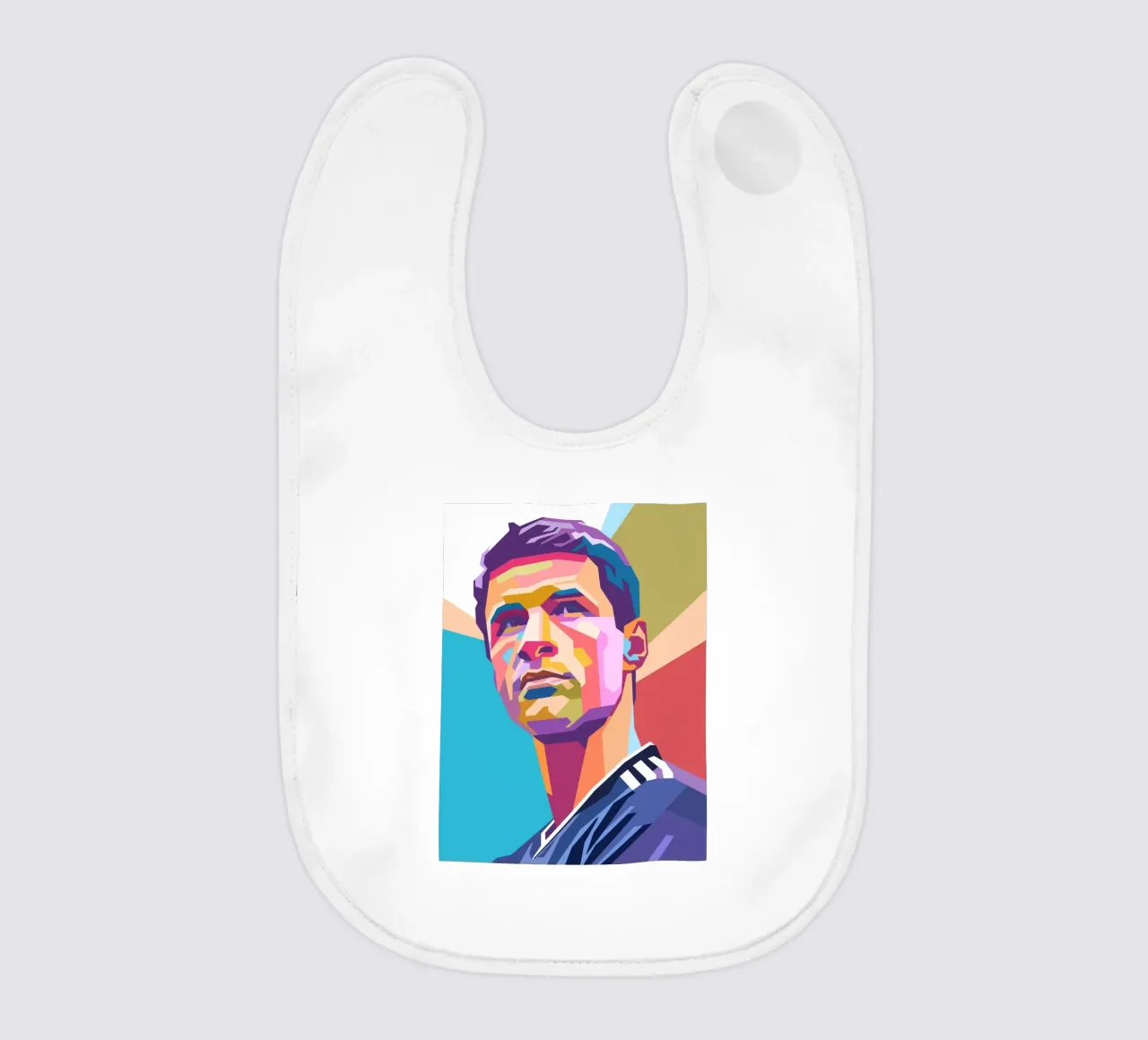 Thomas Muller, iconico giocatore di calcio bavaglino da Hantamrata