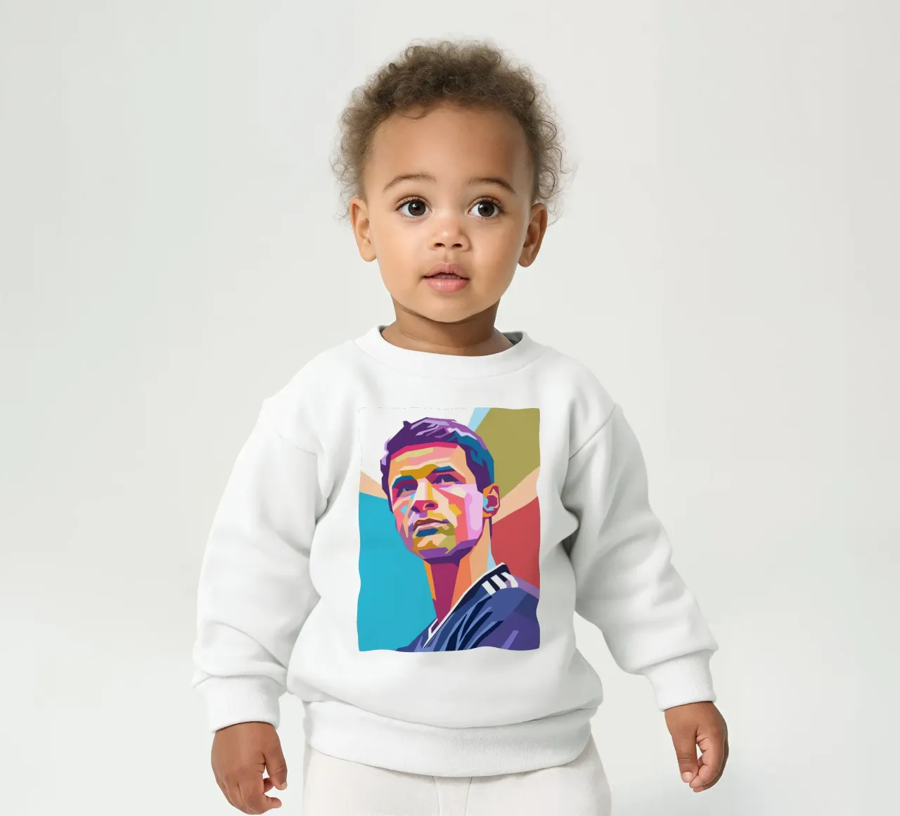 Thomas Muller, iconico giocatore di calcio felpa neonato da Hantamrata