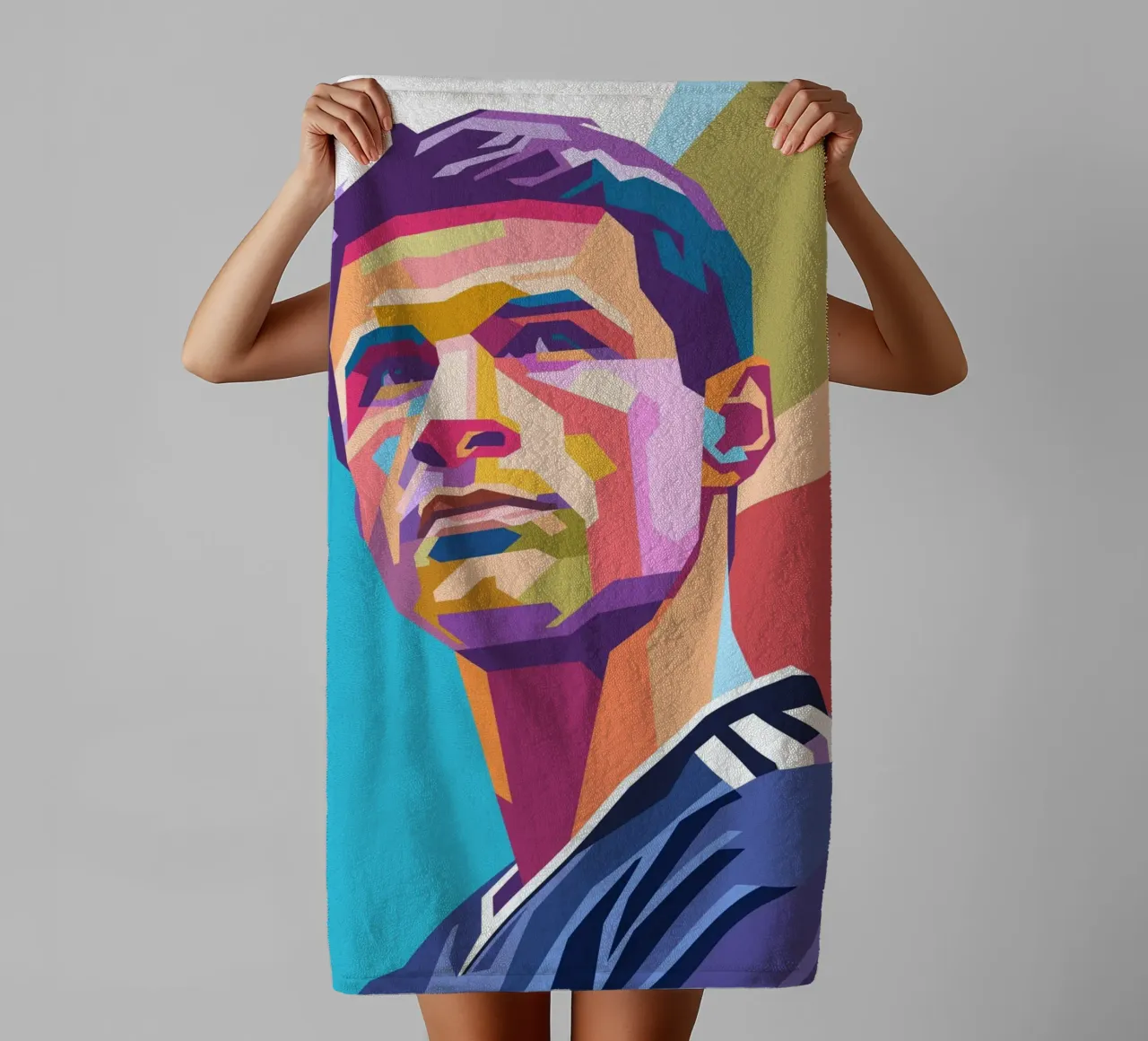 Thomas Muller, iconico giocatore di calcio asciugamano da bagno da Hantamrata