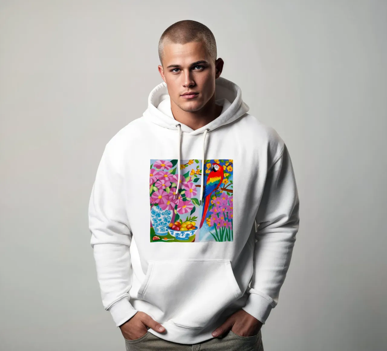 Plumage Bloom Harmony felpa con cappuccio da Infinite Chroma