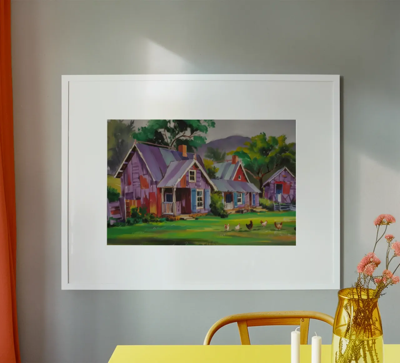 Fascino da cottage stravagante poster da Celestial Harmony