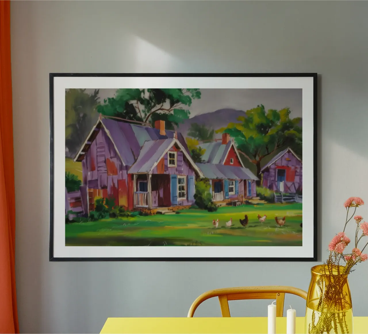 Fascino da cottage stravagante poster da Celestial Harmony