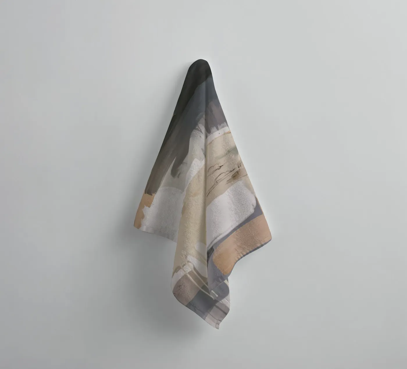 Ashen Cloud Drift towel by Dream Spectrum