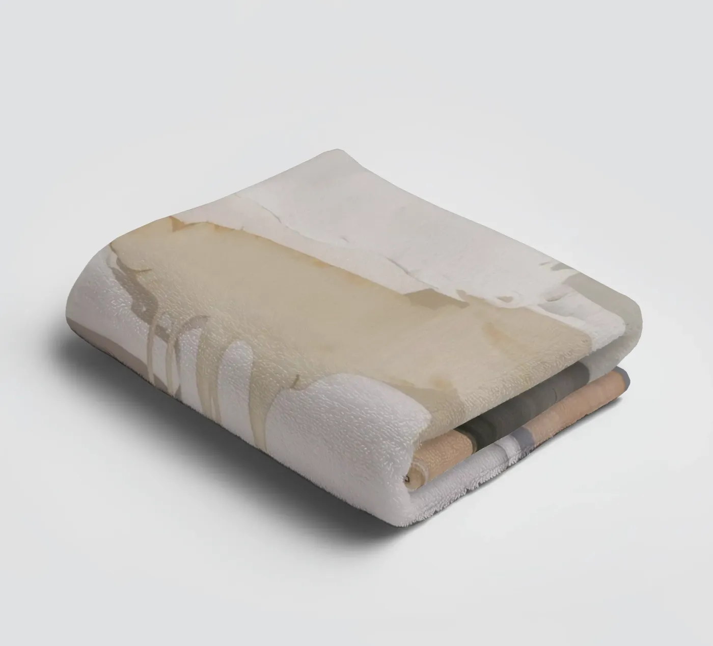 Ashen Cloud Drift towel by Dream Spectrum