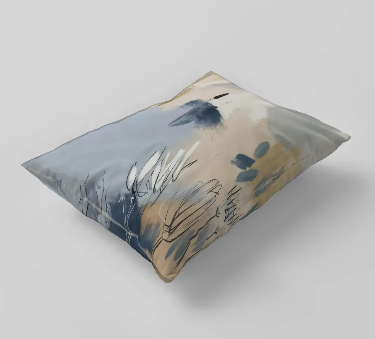 Inchiostro effimero Bloom cuscino da Dream Spectrum