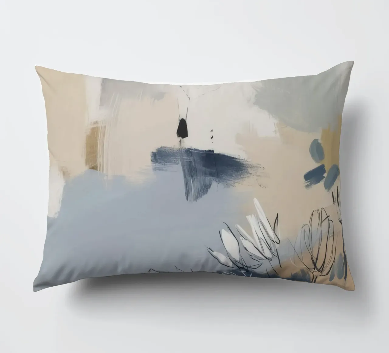 Inchiostro effimero Bloom cuscino da Dream Spectrum