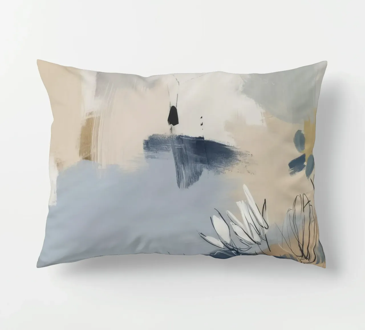 Inchiostro effimero Bloom cuscino da Dream Spectrum