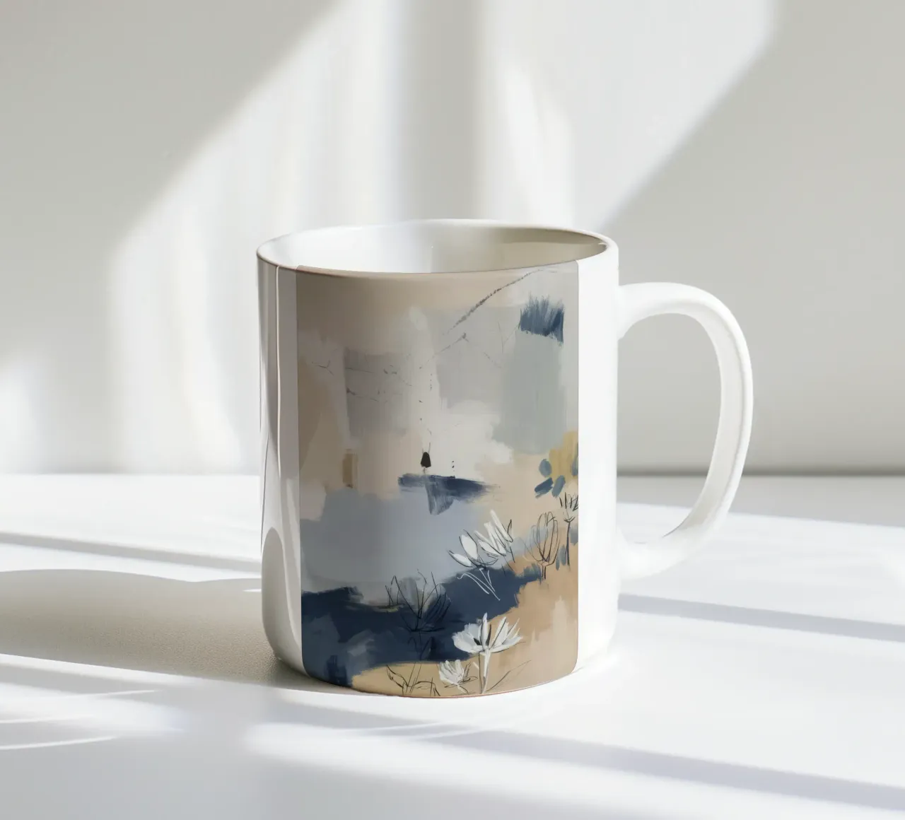 Inchiostro effimero Bloom tazza in ceramica da Dream Spectrum