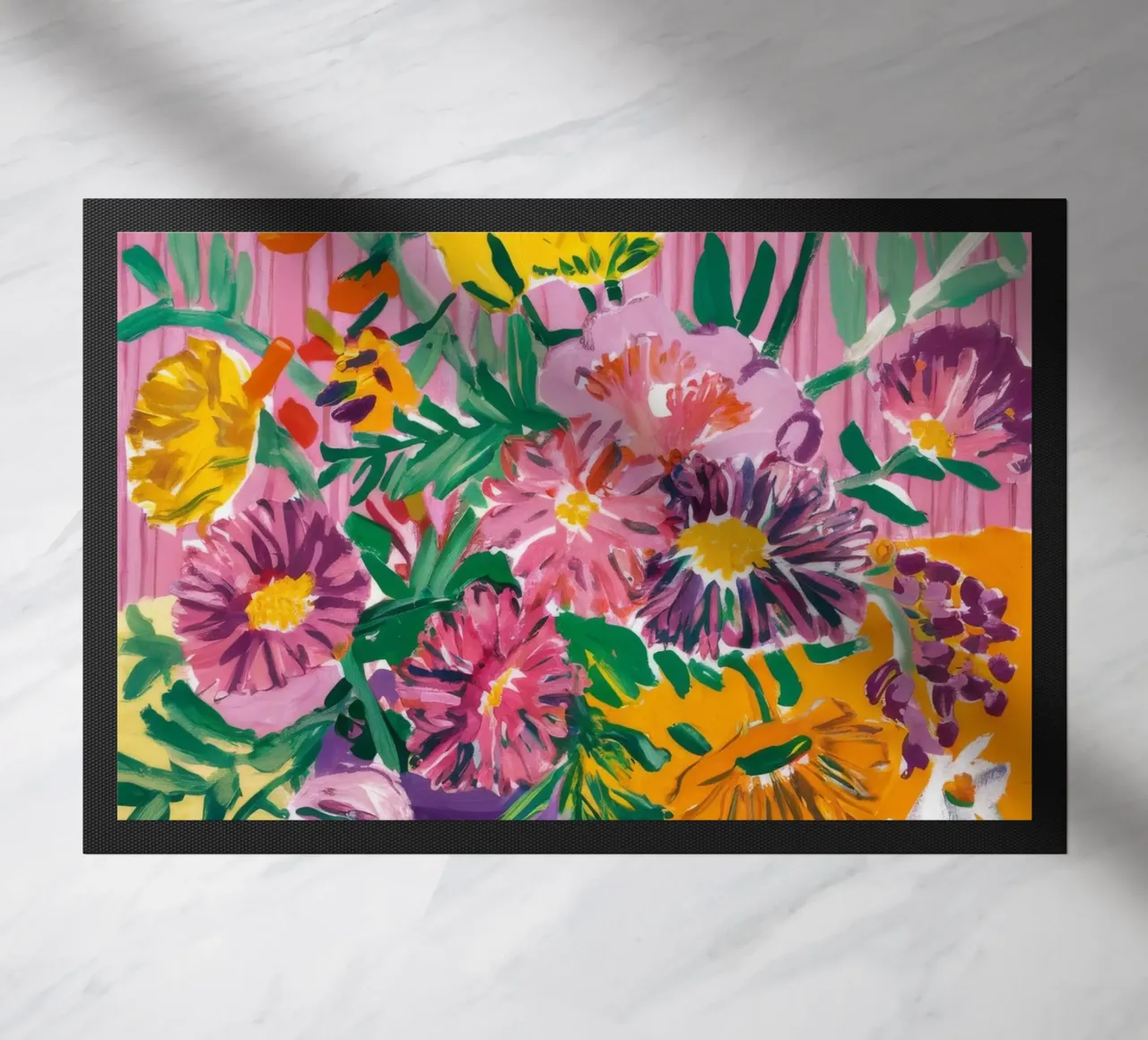 Medley di fiori Sunburst zerbino da Infinite Chroma